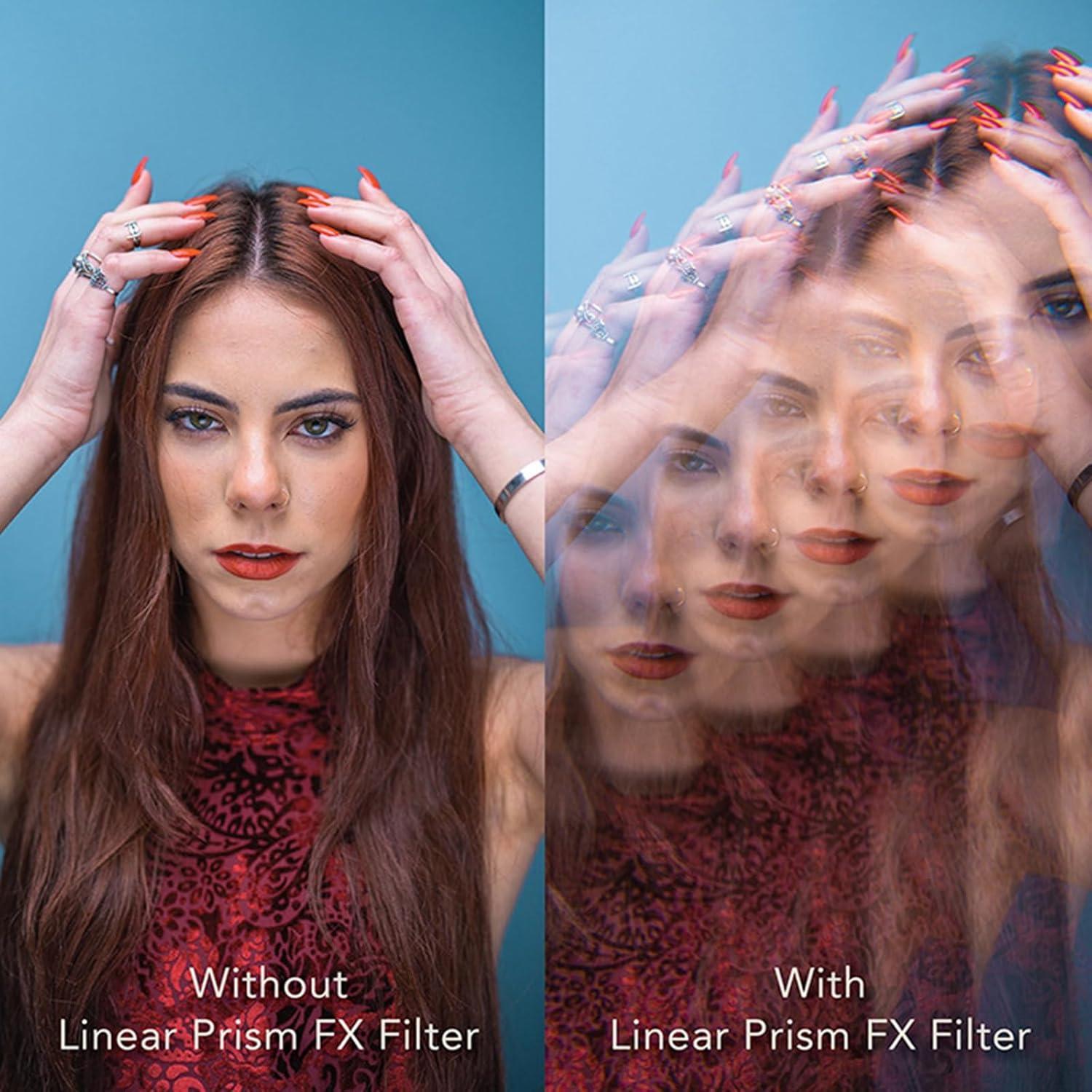 Filtro Lineal de Efectos Especiales Besvalo 58MM para DSLR