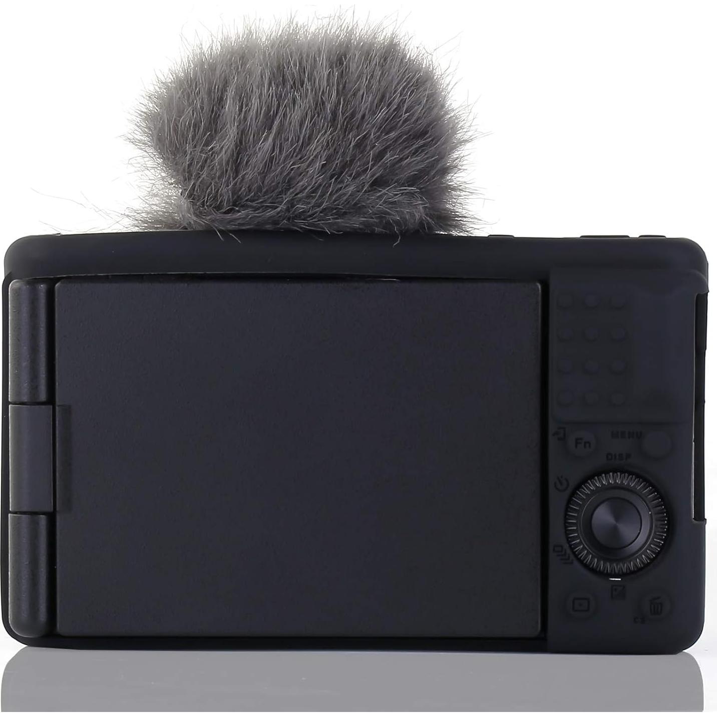 Funda protectora para cámara Sony ZV-1 - Silicona negra