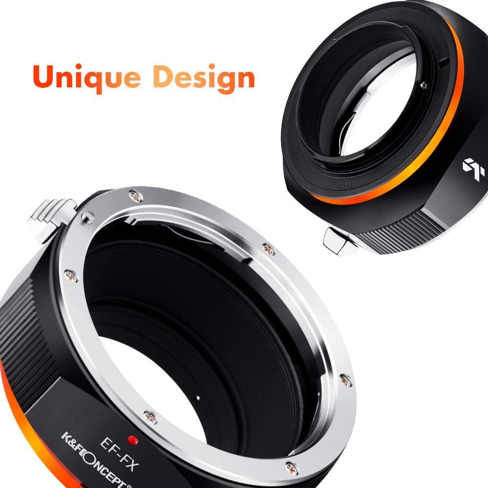 Adaptador K&F Concept de Lente EOS EF/EFS a Fuji FX