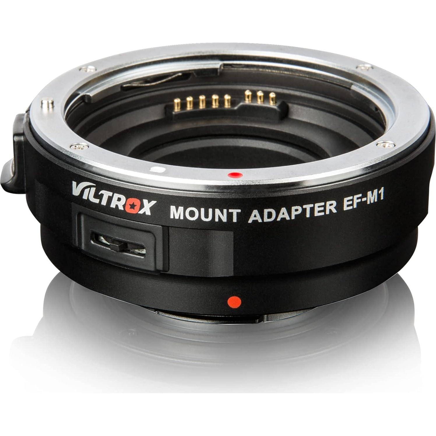 Adaptador de Montura VILTROX EF-M1 para Lentes Canon a M4/3