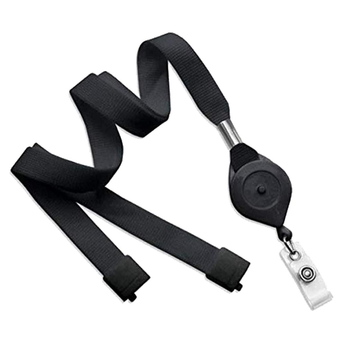 Lanyard con Carrete Bloqueable Specialist ID Negro 82,55 cm