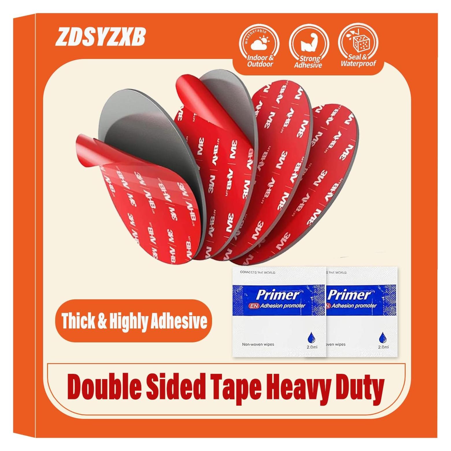 Almohadillas Adhesivas 3M VHB para Cámara de Tablero - 4 Pcs