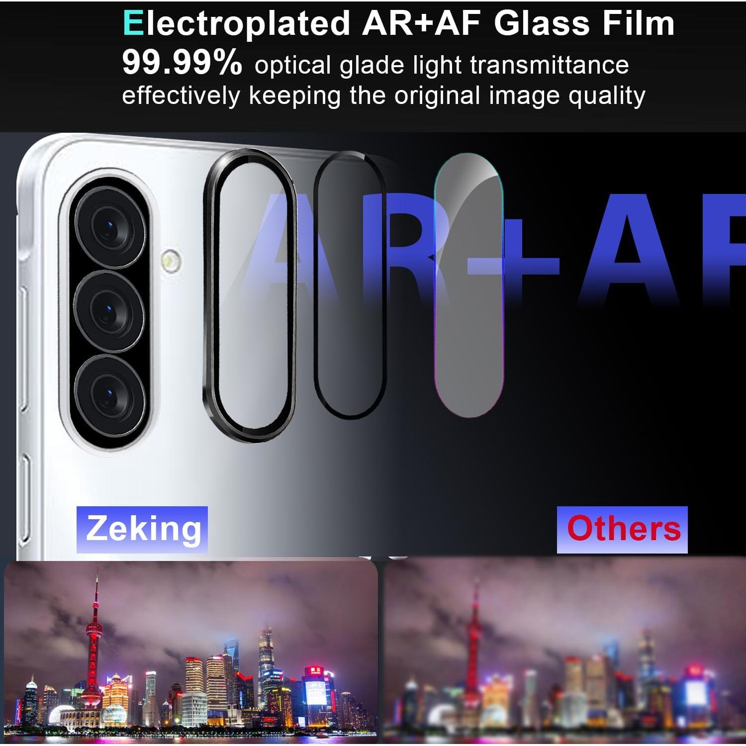 Protector de Lente de Cámara Zeking para Samsung Galaxy A36 5G