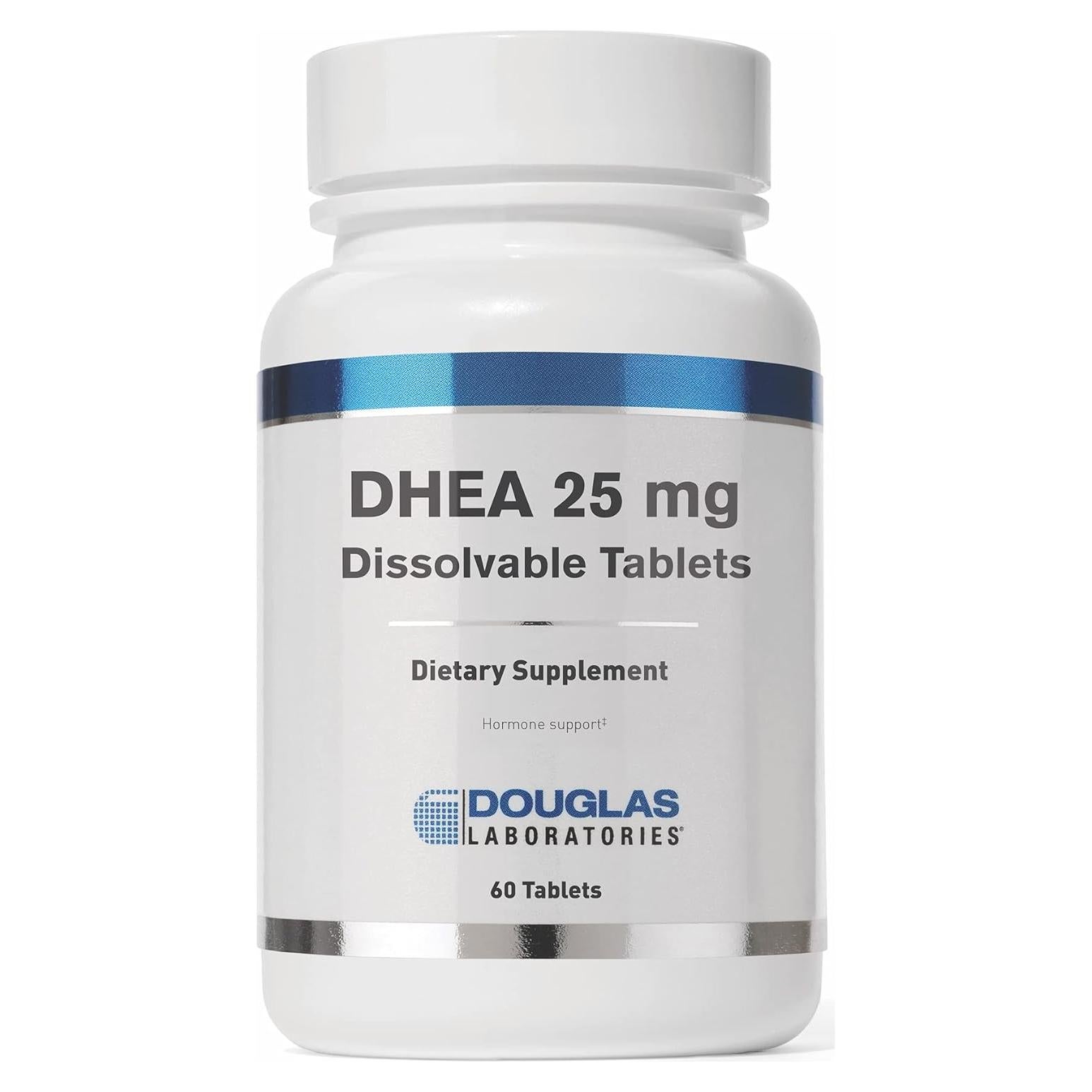 Suplemento DHEA 25 mg Douglas Laboratories | 60 Tabletas