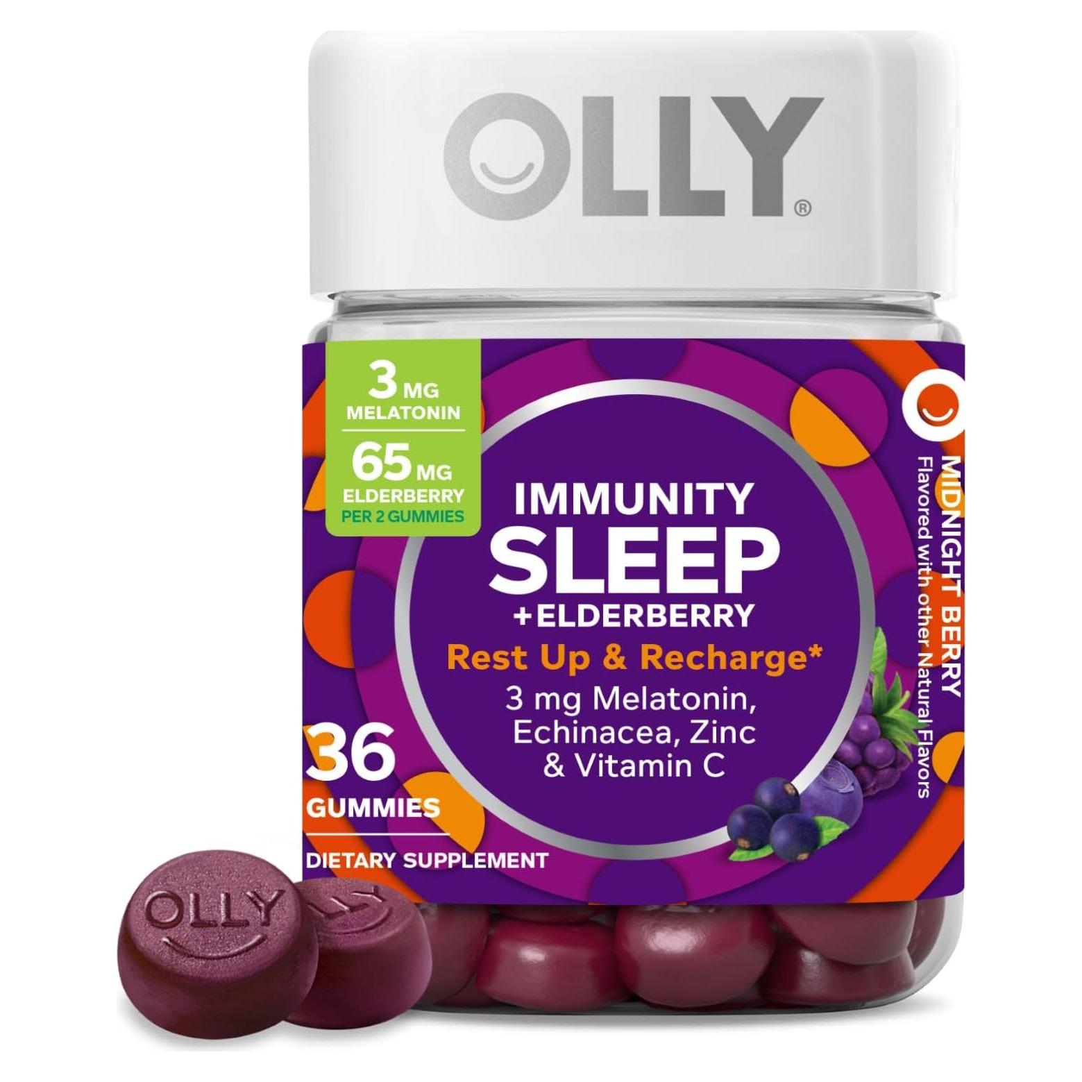 Gominolas OLLY Sueño Inmunidad 36 Unidades Vitamina C Zinc