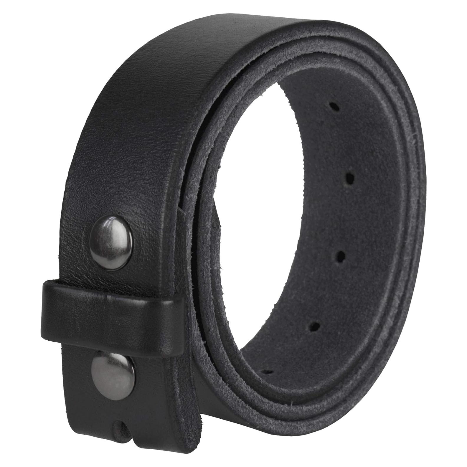 Correa de Cinturón de Cuero Genuino Vintage 3.81 cm