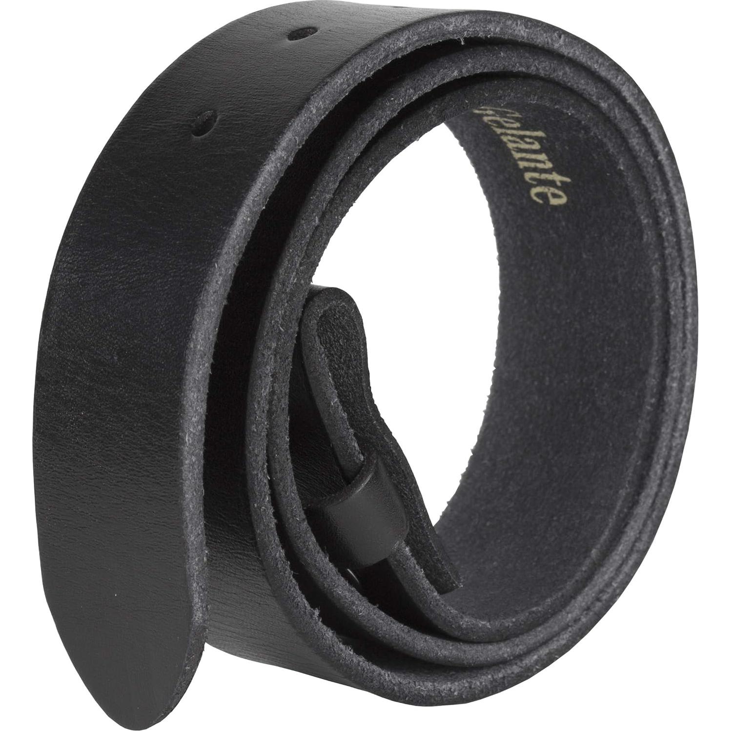 Correa de Cinturón de Cuero Genuino Vintage 3.81 cm