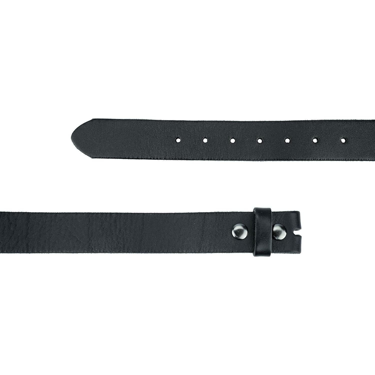 Correa de Cinturón de Cuero Genuino Vintage 3.81 cm