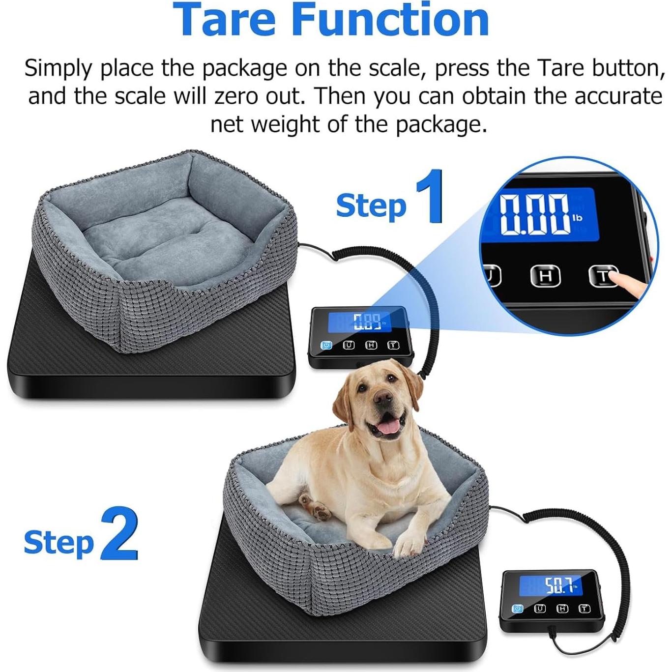 Escala Digital de Envío KUAIVO 200kg 10g Precisión Alta