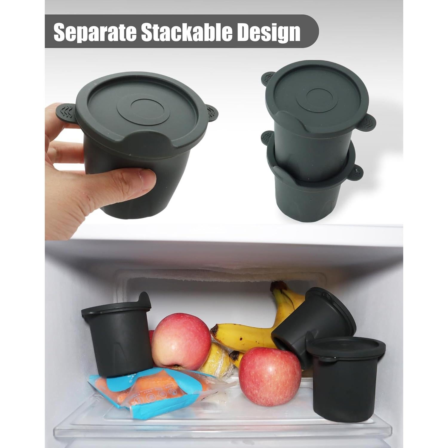 Moldes de Hielo TOVICE para Owala 24-40oz, Silicona Grado Alimenticio