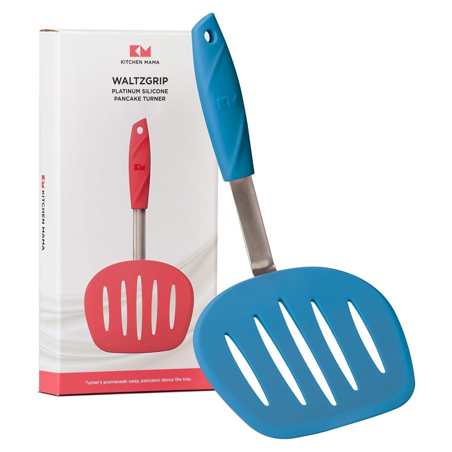 Espátula de Silicona Kitchen Mama WALTZGRIP 29.5cm Azul