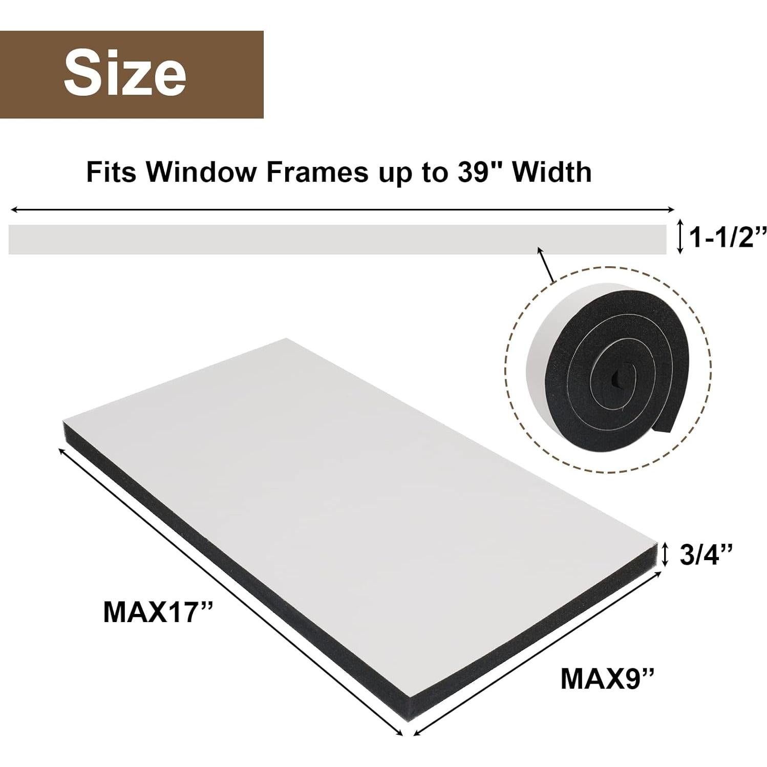 Paneles Laterales Aislantes Federedevo para Aire Acondicionado 43x23 cm