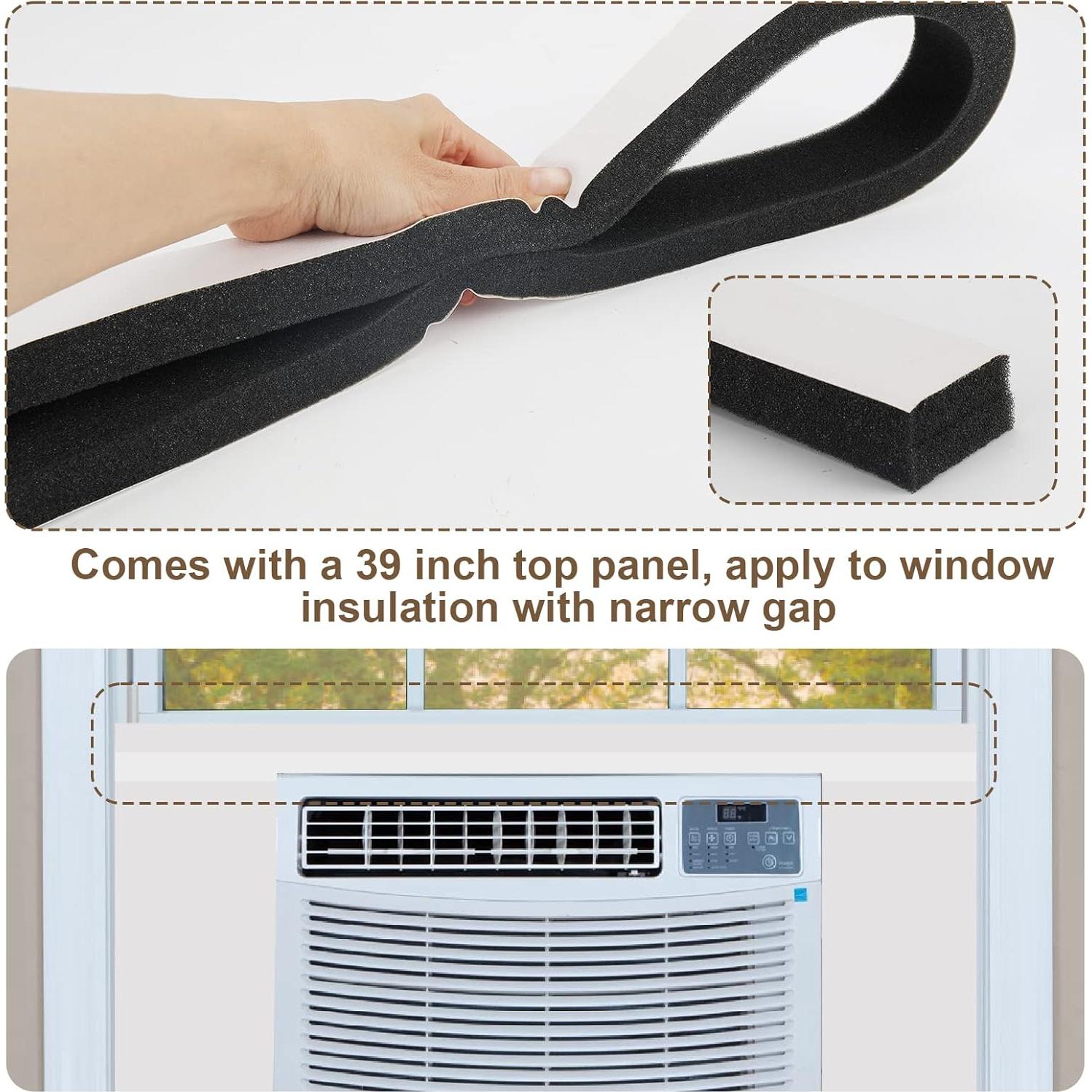 Paneles Laterales Aislantes Federedevo para Aire Acondicionado 43x23 cm