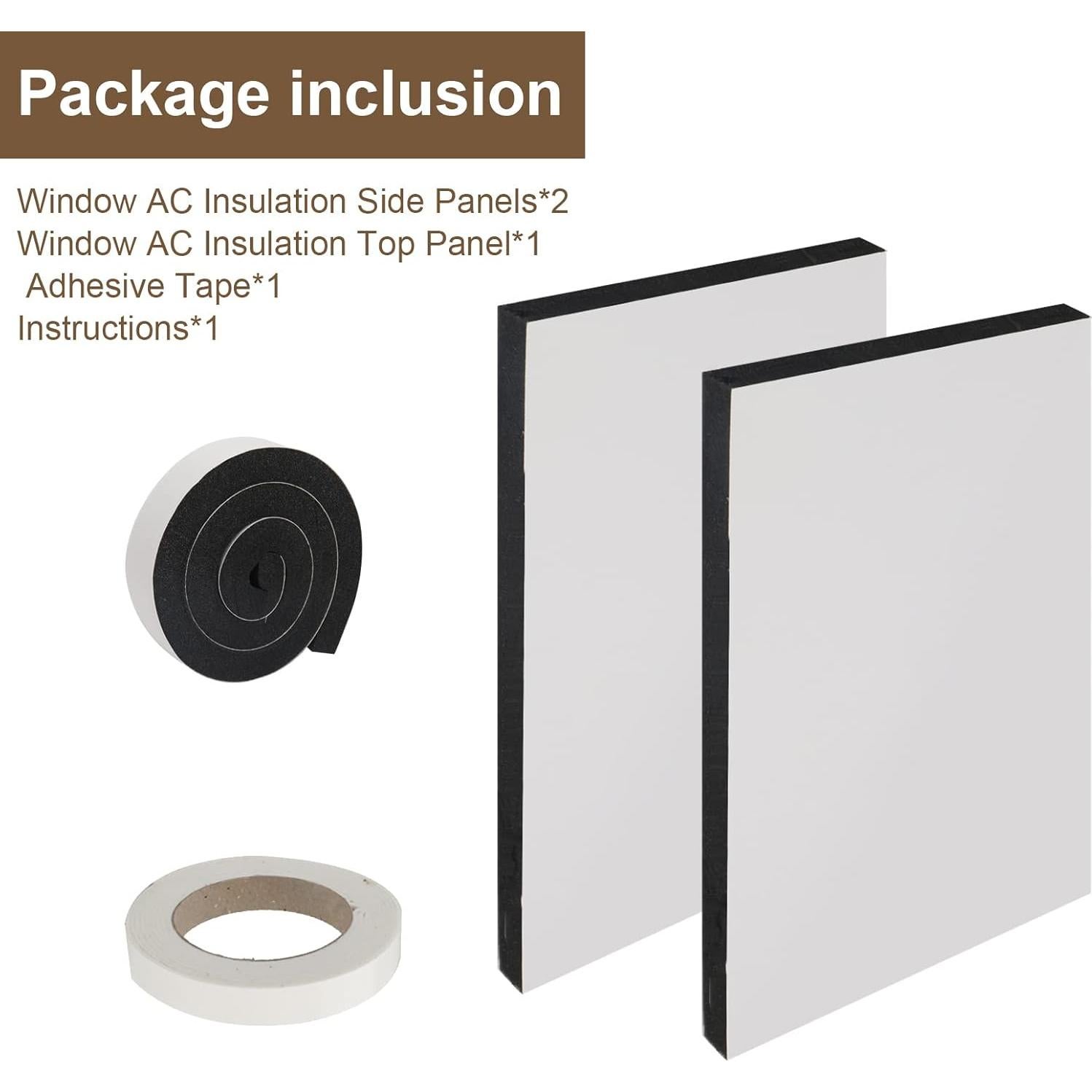 Paneles Laterales Aislantes Federedevo para Aire Acondicionado 43x23 cm