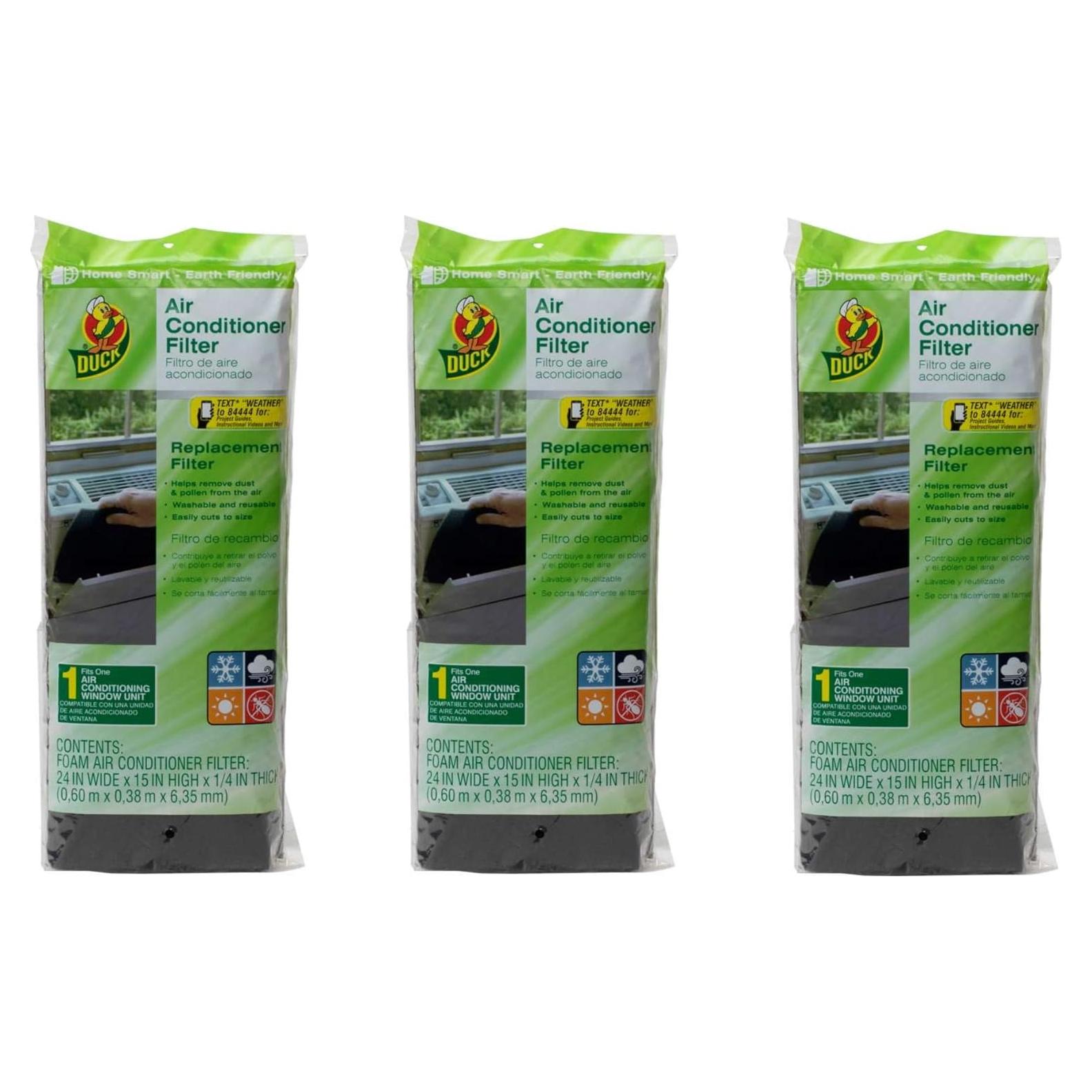 Filtro de Espuma Duck Brand 1285234 para Aire Acondicionado 3 Pzas