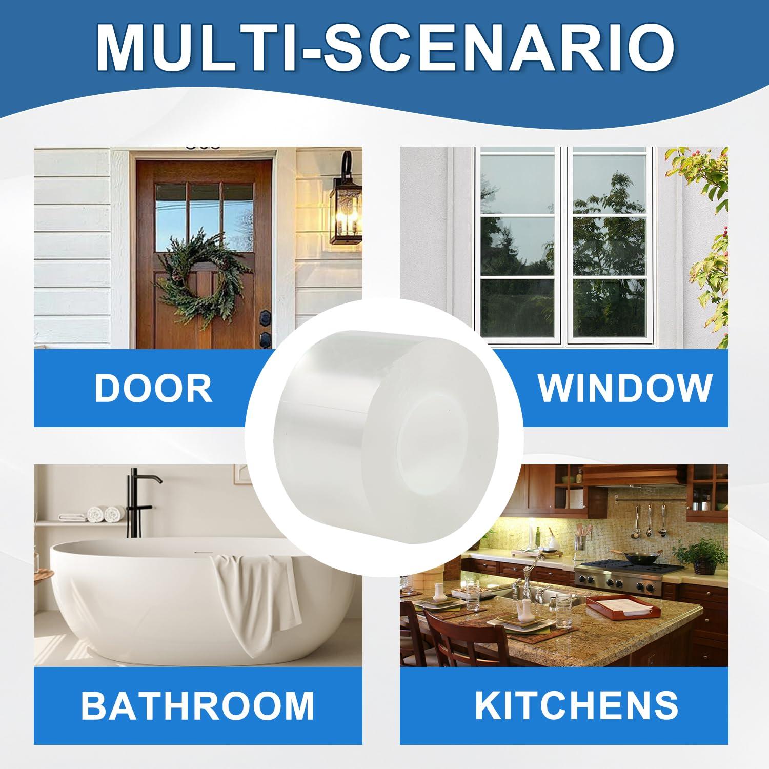 Cinta de Sellado Impermeable FOURGUN 2" x 10m para Ventanas