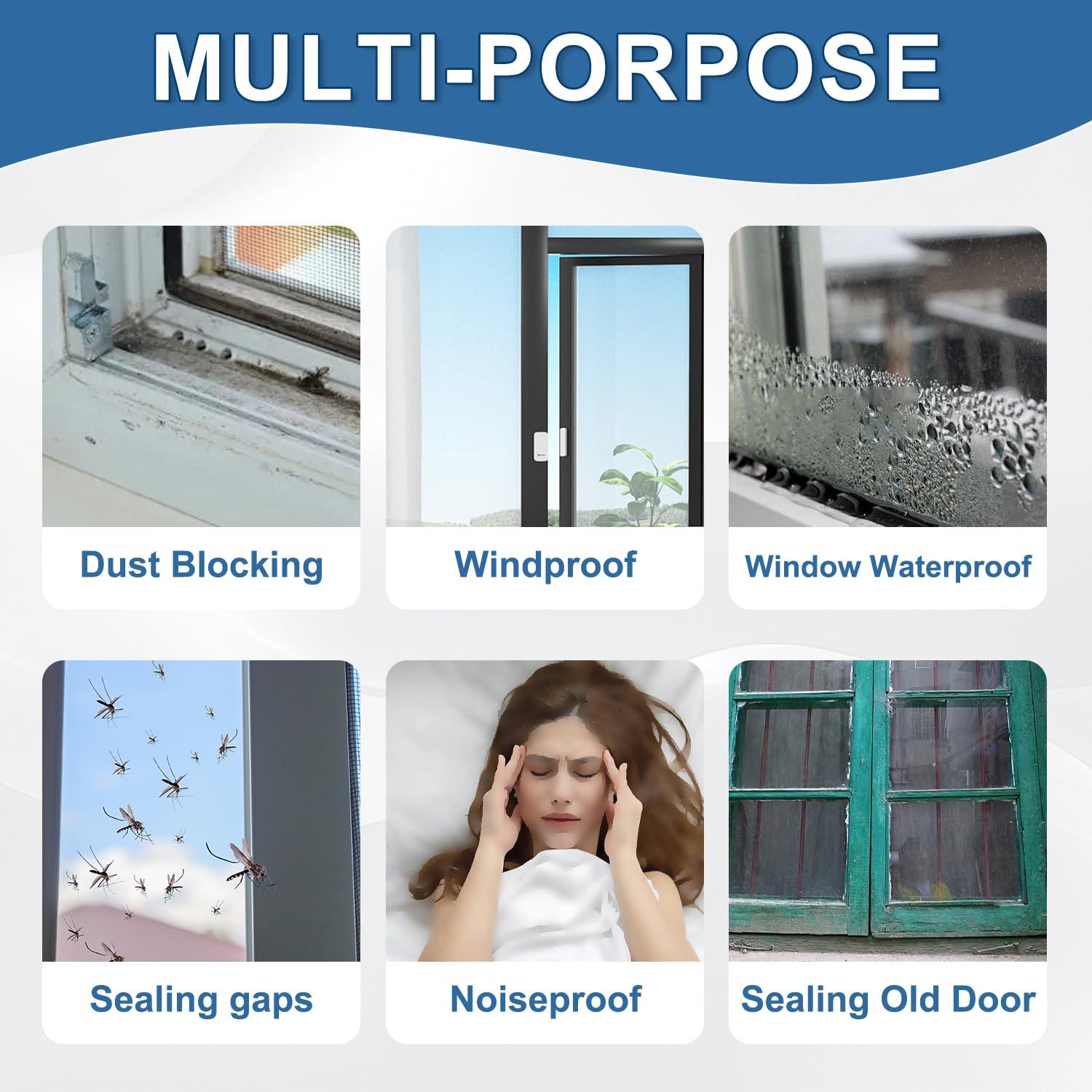 Cinta de Sellado Impermeable FOURGUN 2" x 10m para Ventanas