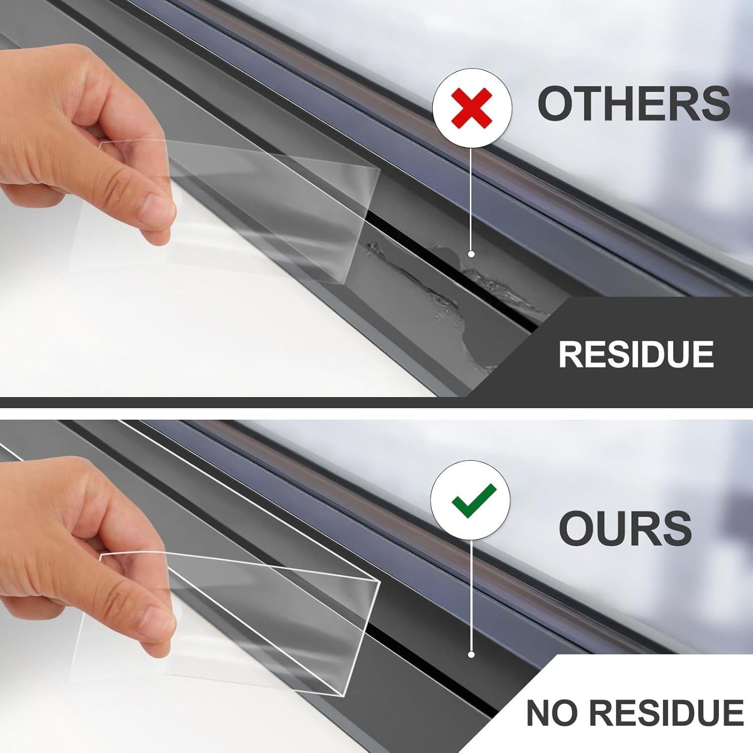 Cinta de Sellado para Ventanas Litaibai 5 cm x 10 m Transparente