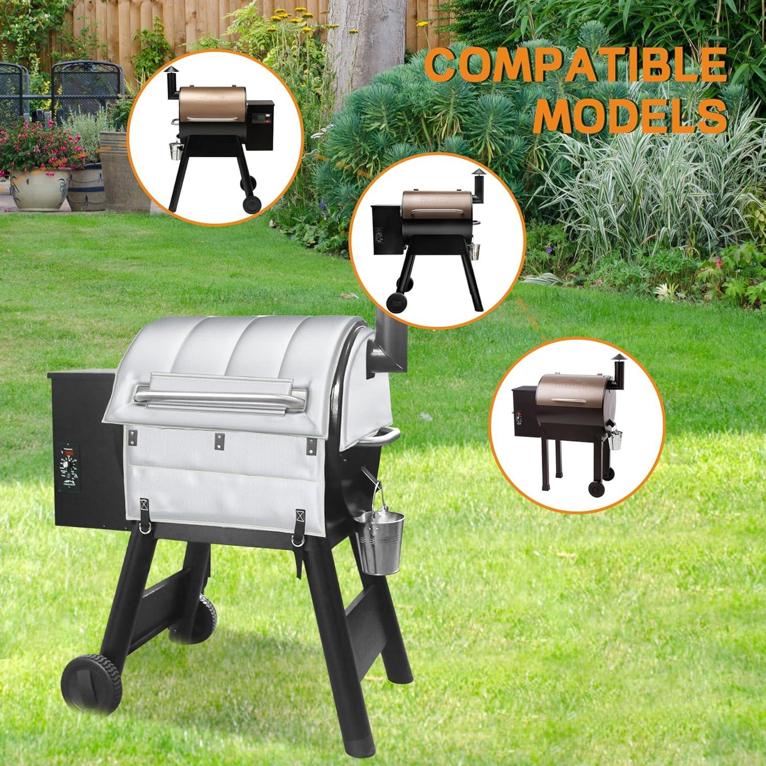Manta de Aislamiento FlameDuty para Parrilla Traeger 22, 575, 650
