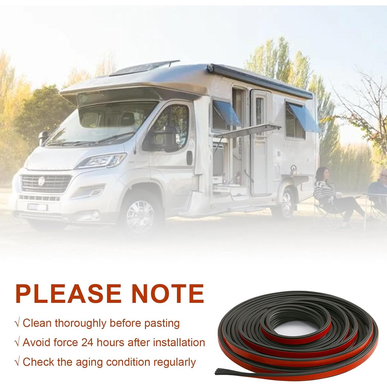 Tira de Sello de Goma EPDM 1.27 cm x 7.62 m con Cinta 3M