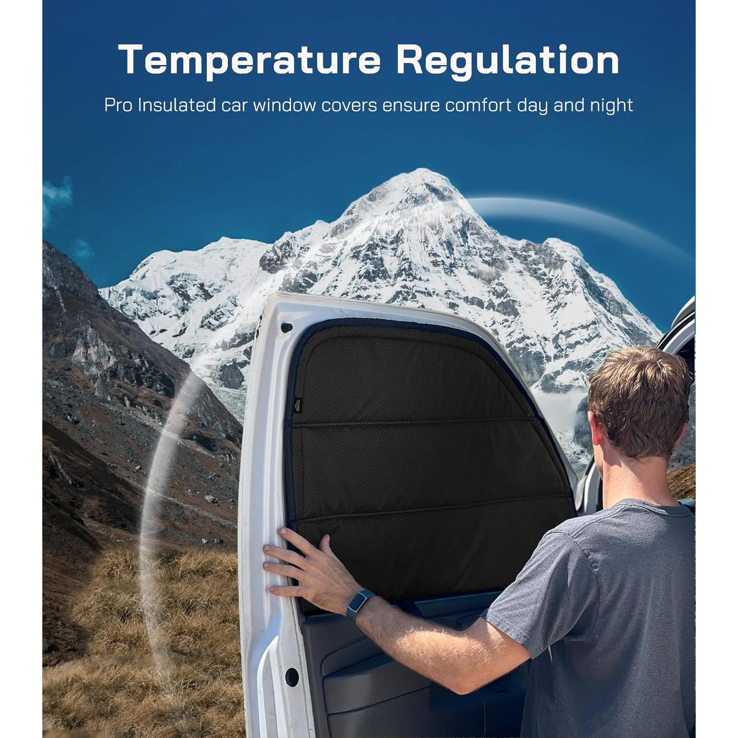 Cubiertas de Ventana Aisladas VANNCAMP para Chevy Express