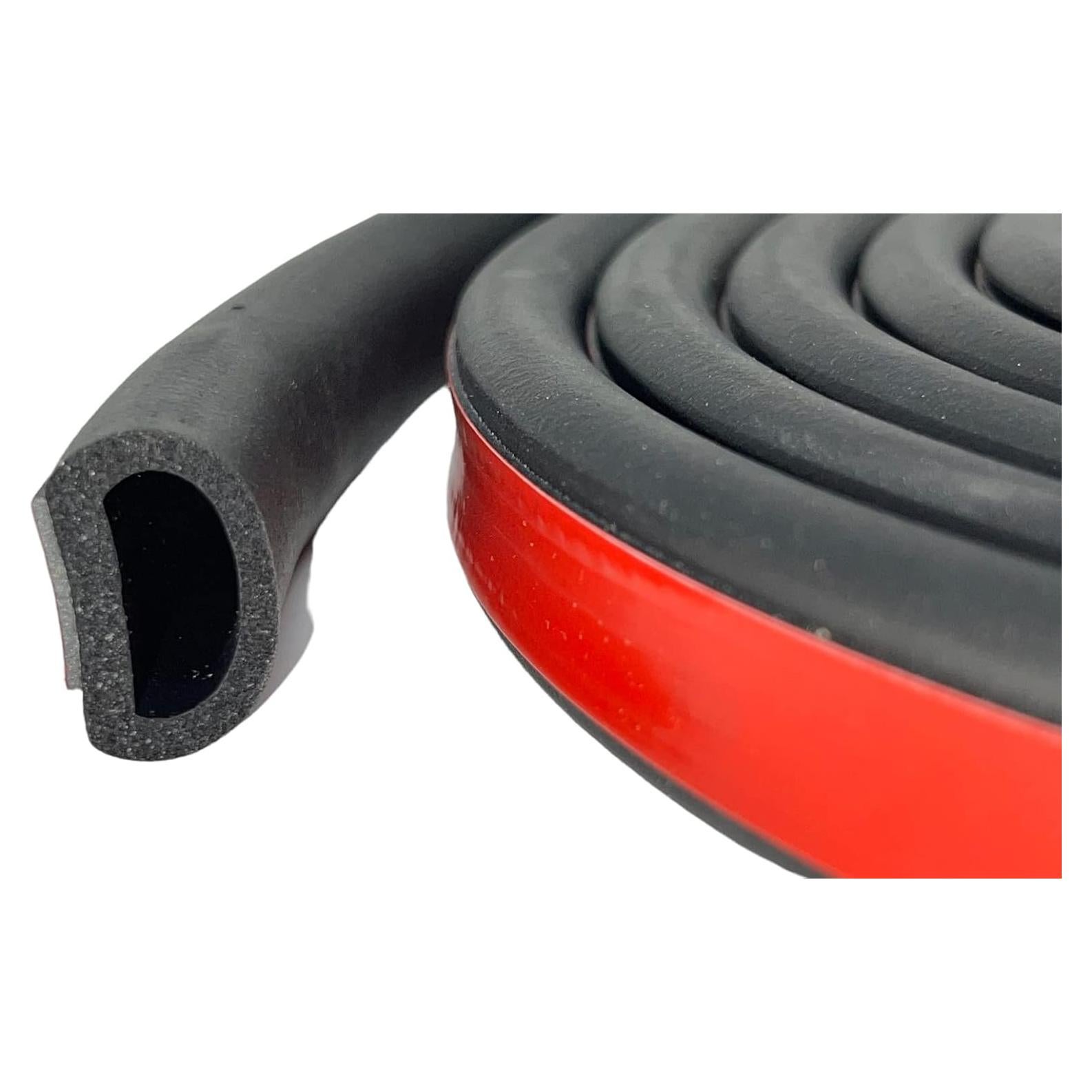 Sello de goma EPDM ESI 17.4 cm x 2.2 cm x 7.6 m 3M 4011