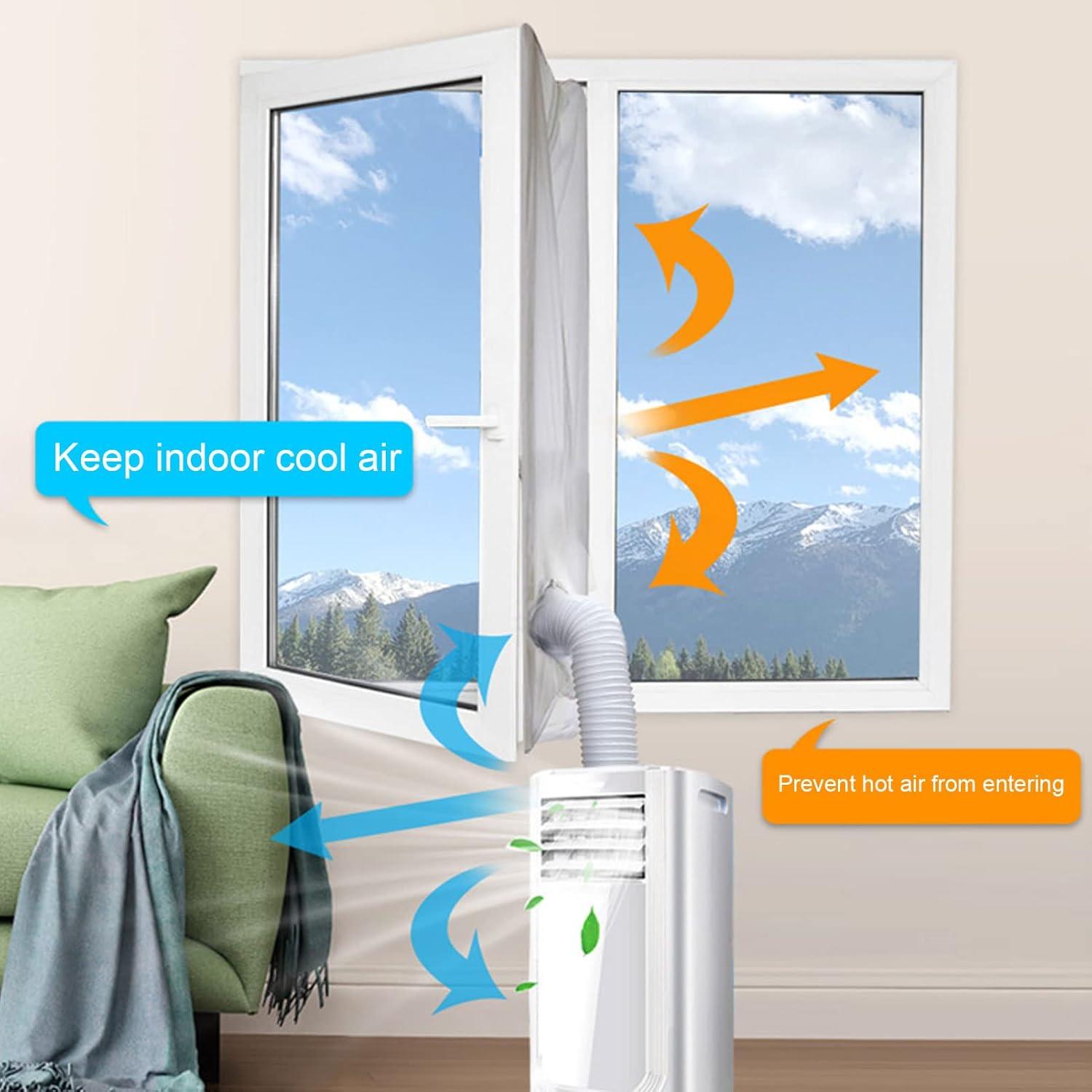 Kit de Sellado de Ventana para Aire Acondicionado Naroote 3m