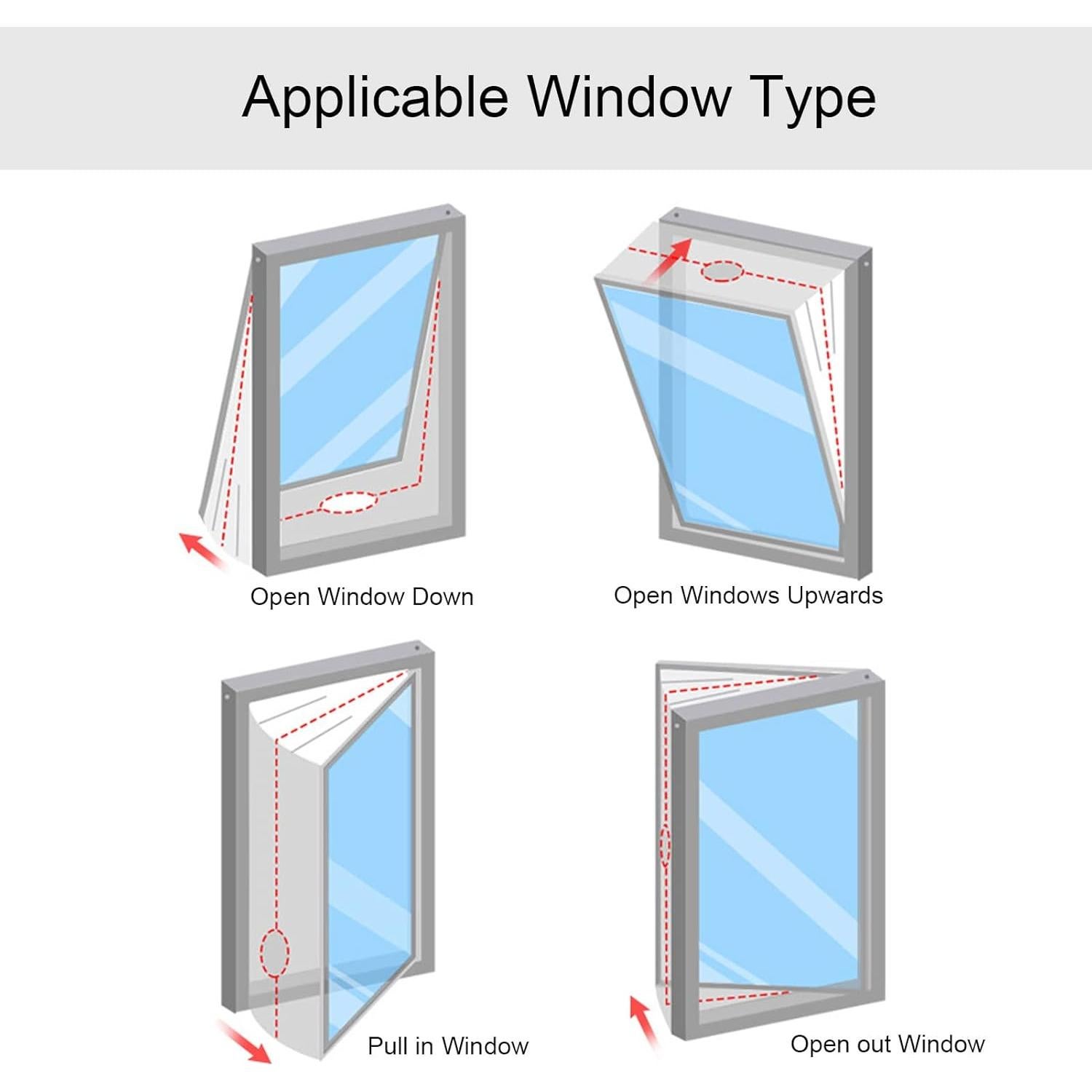 Kit de Sellado de Ventana para Aire Acondicionado Naroote 3m