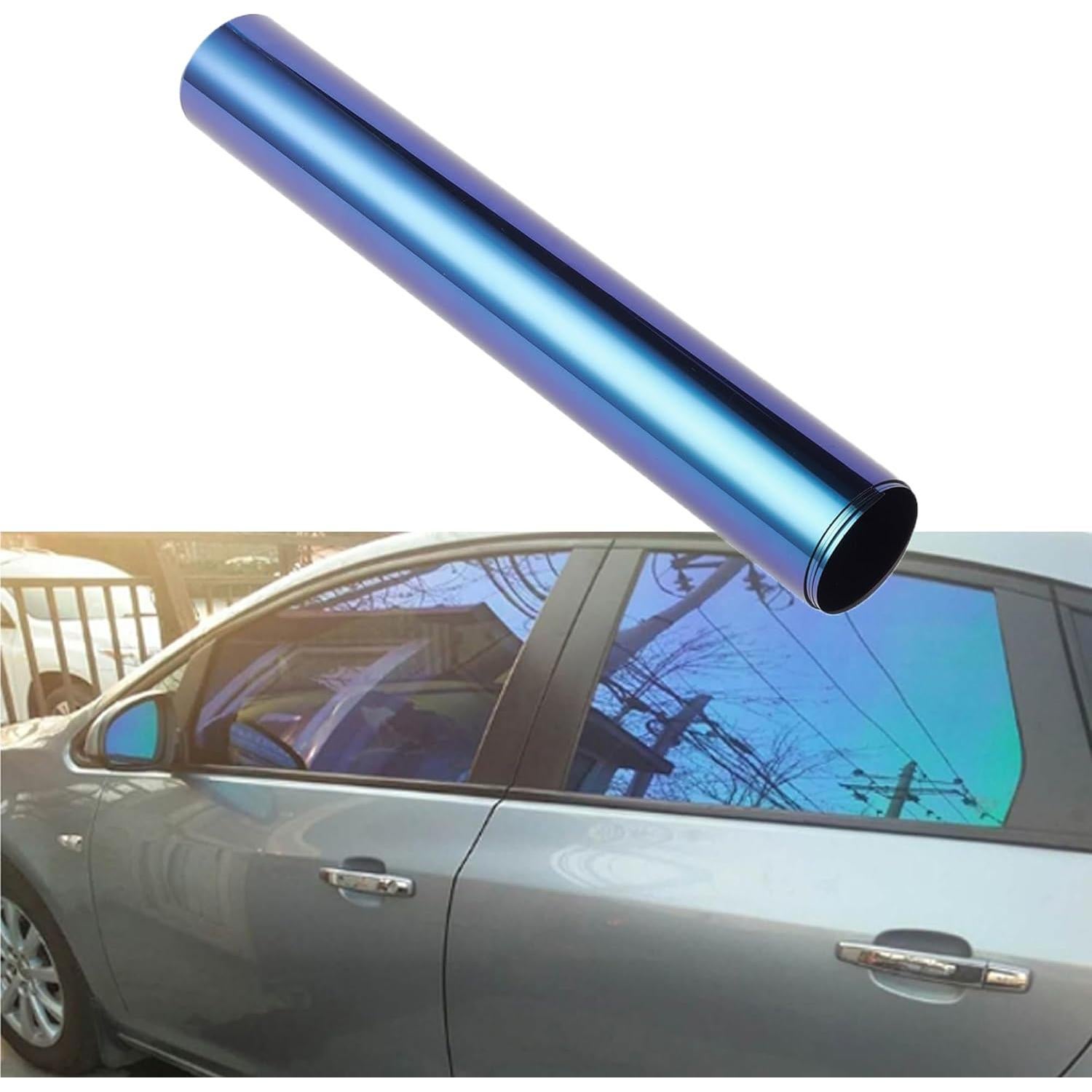 Película Tintada para Ventanas AuMoHall 20% VLT 0.75x3m