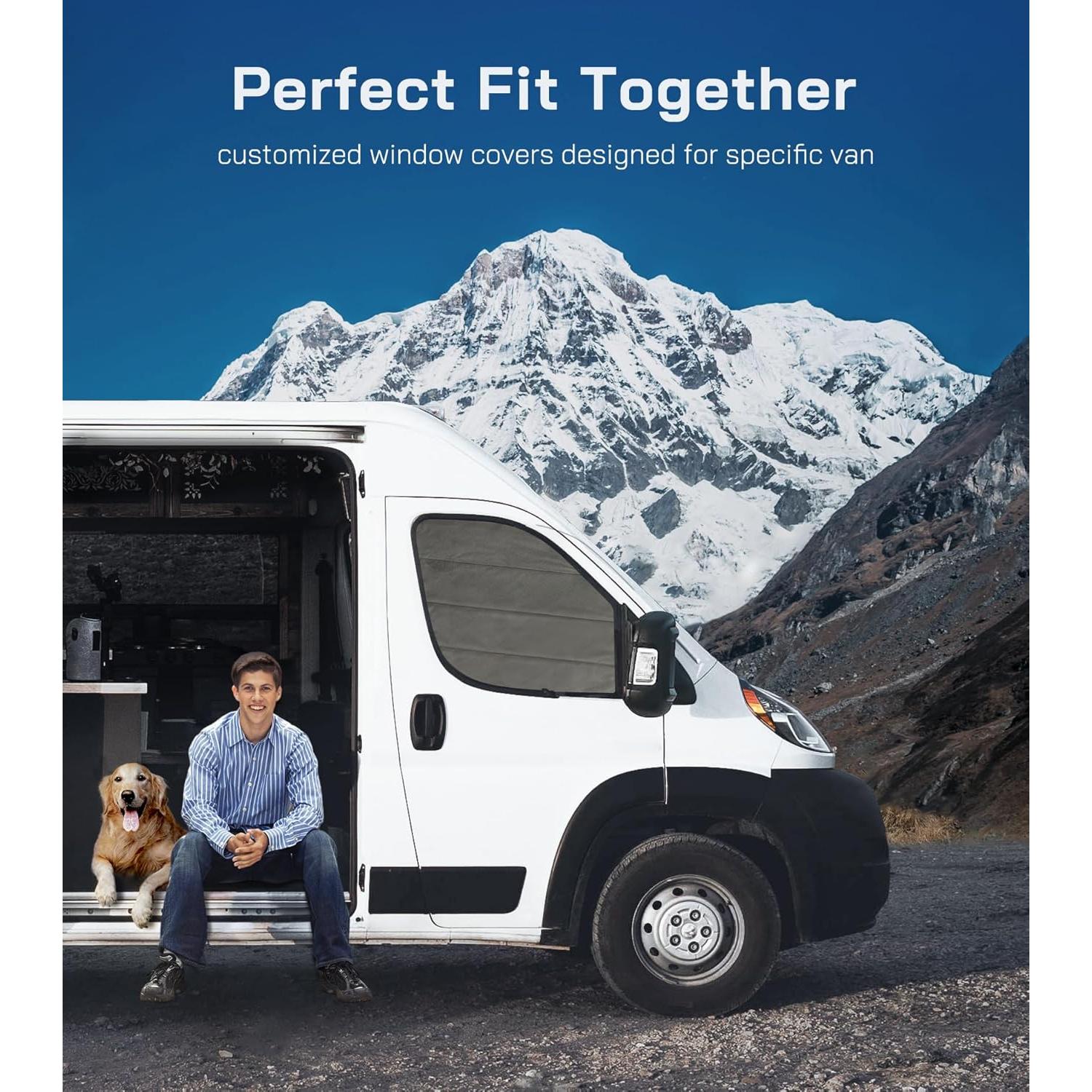 Cubiertas de Ventana para Mercedes-Benz Sprinter 2007-2018