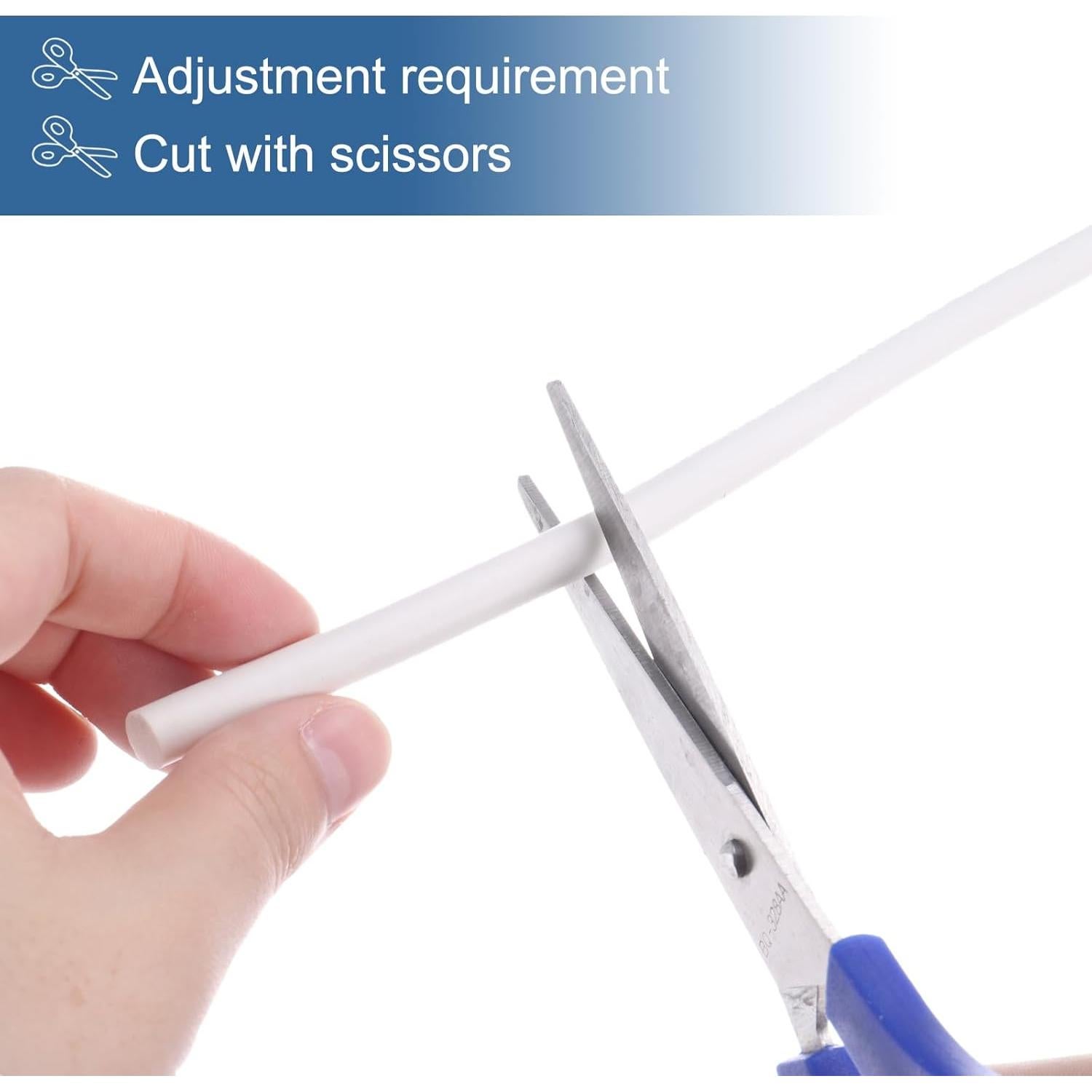 Tira de Sellado de Espuma de Silicona PATIKIL 3m x 3mm Blanca