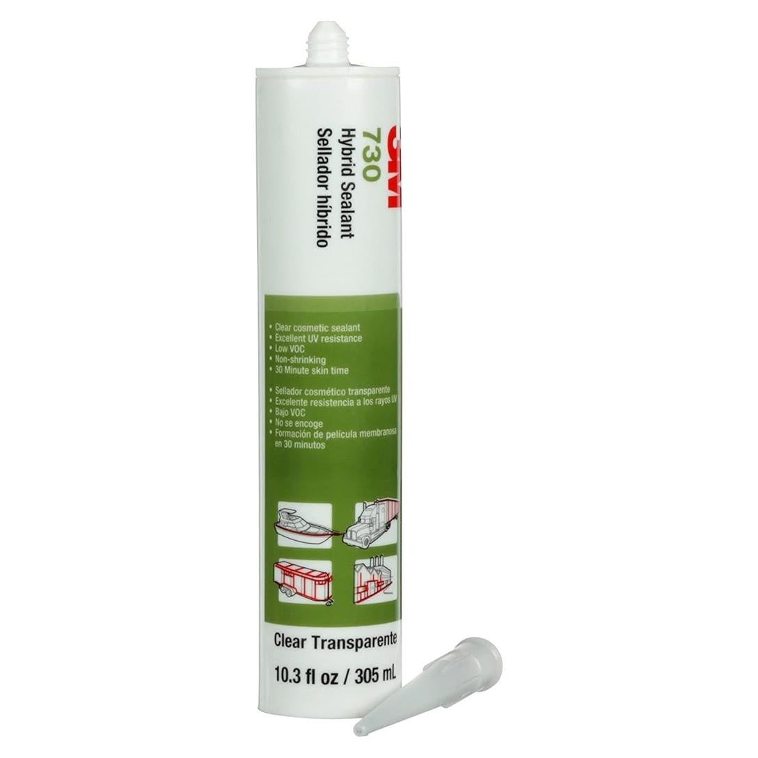 Sellador Híbrido 3M 730 Transparente 310mL -40 a 90°C