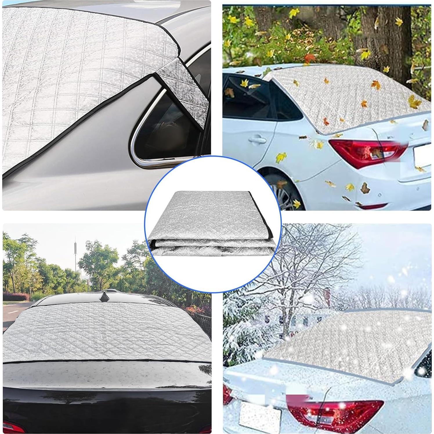 Cubierta Trasera de Parabrisas Dickno 80x140 cm para Invierno