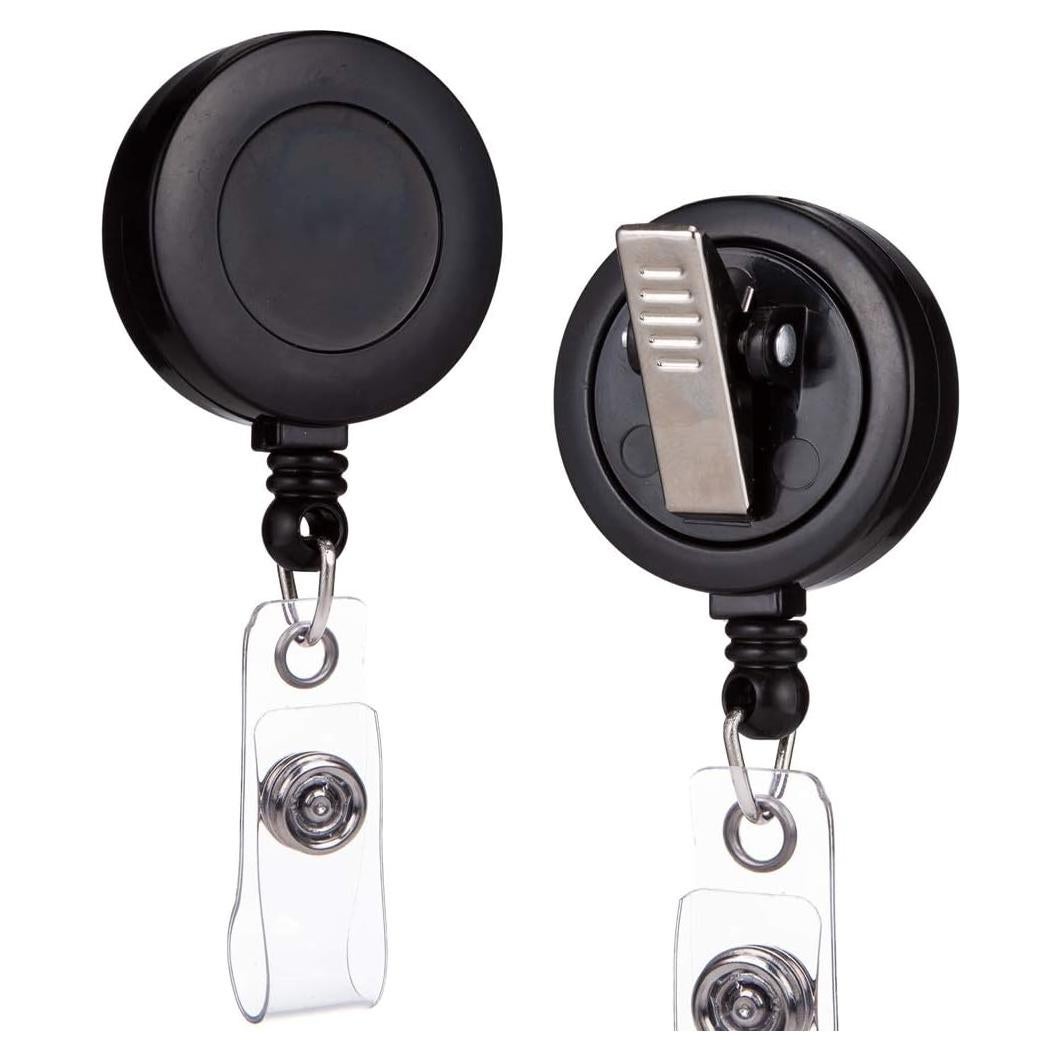 Sujetadores de Identificación QREEL 25 Piezas Clip Giratorio