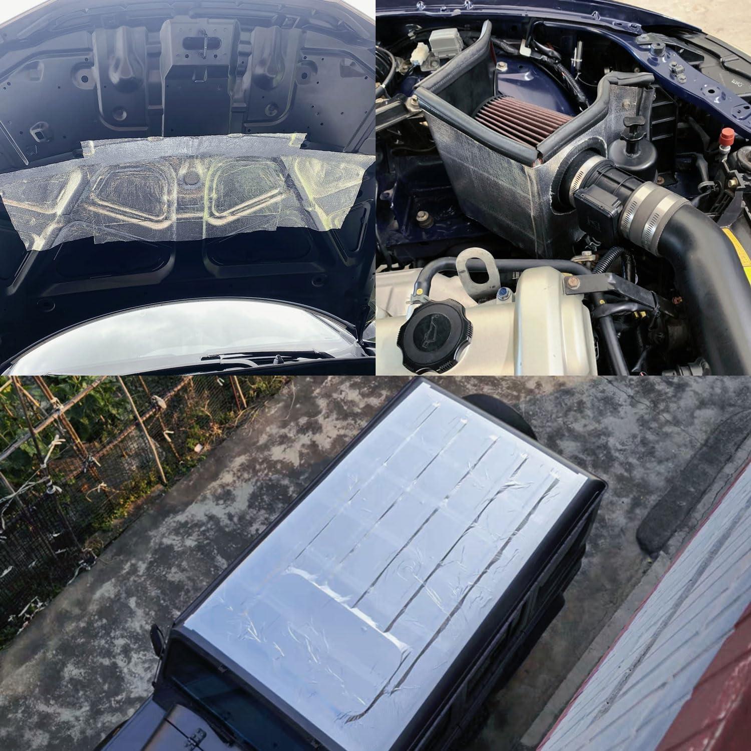 Manta Aislante Térmica Fynxir 38x122cm Aluminizada Autoadhesiva