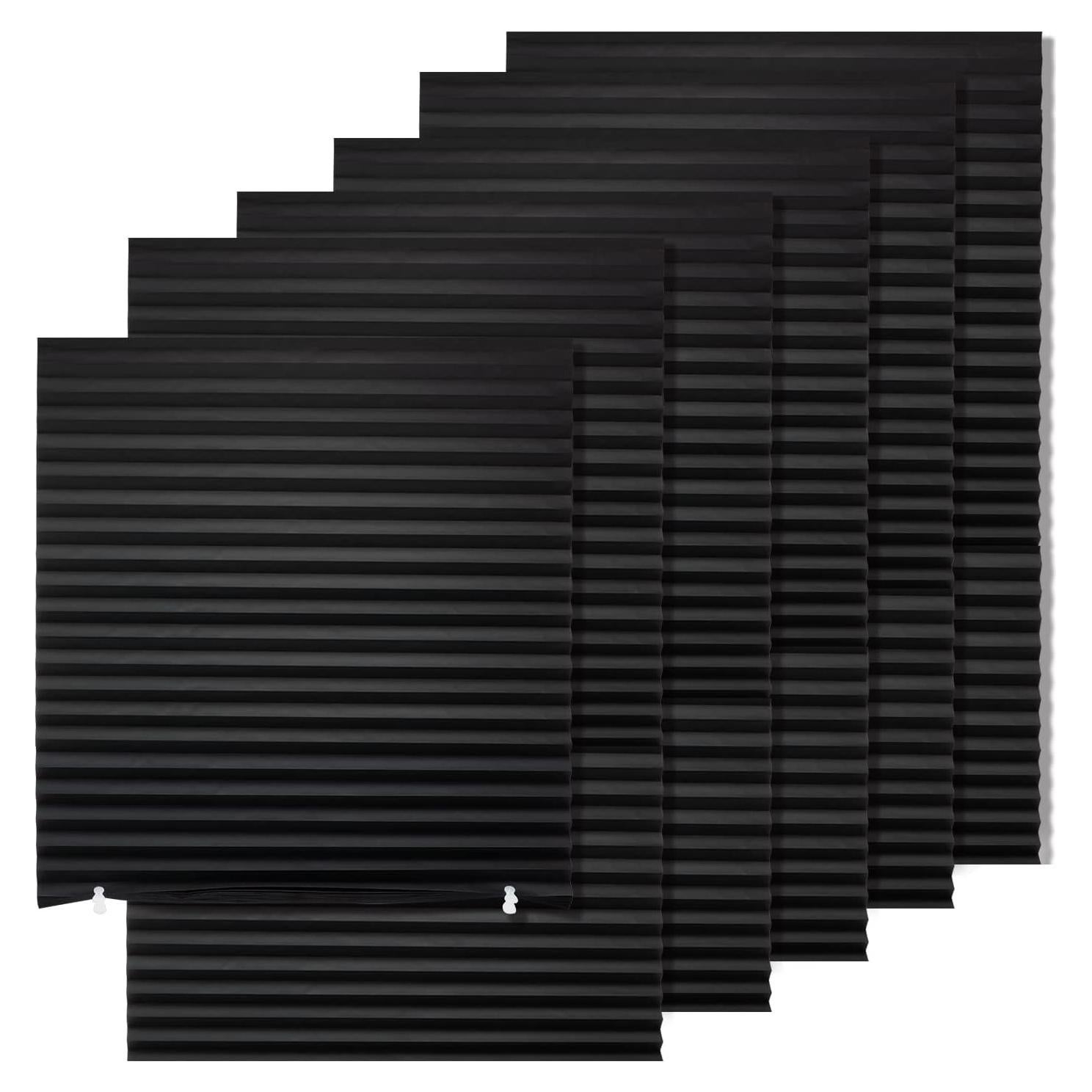 Cortinas de Papel Blackout MYshade 6 Piezas 91.44x182.88cm