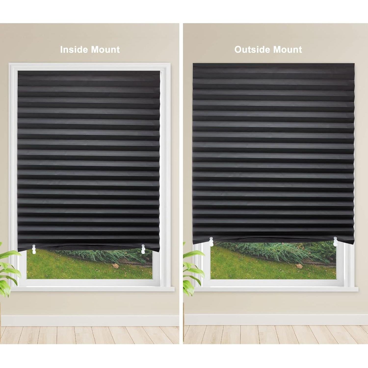 Cortinas de Papel Blackout MYshade 6 Piezas 91.44x182.88cm