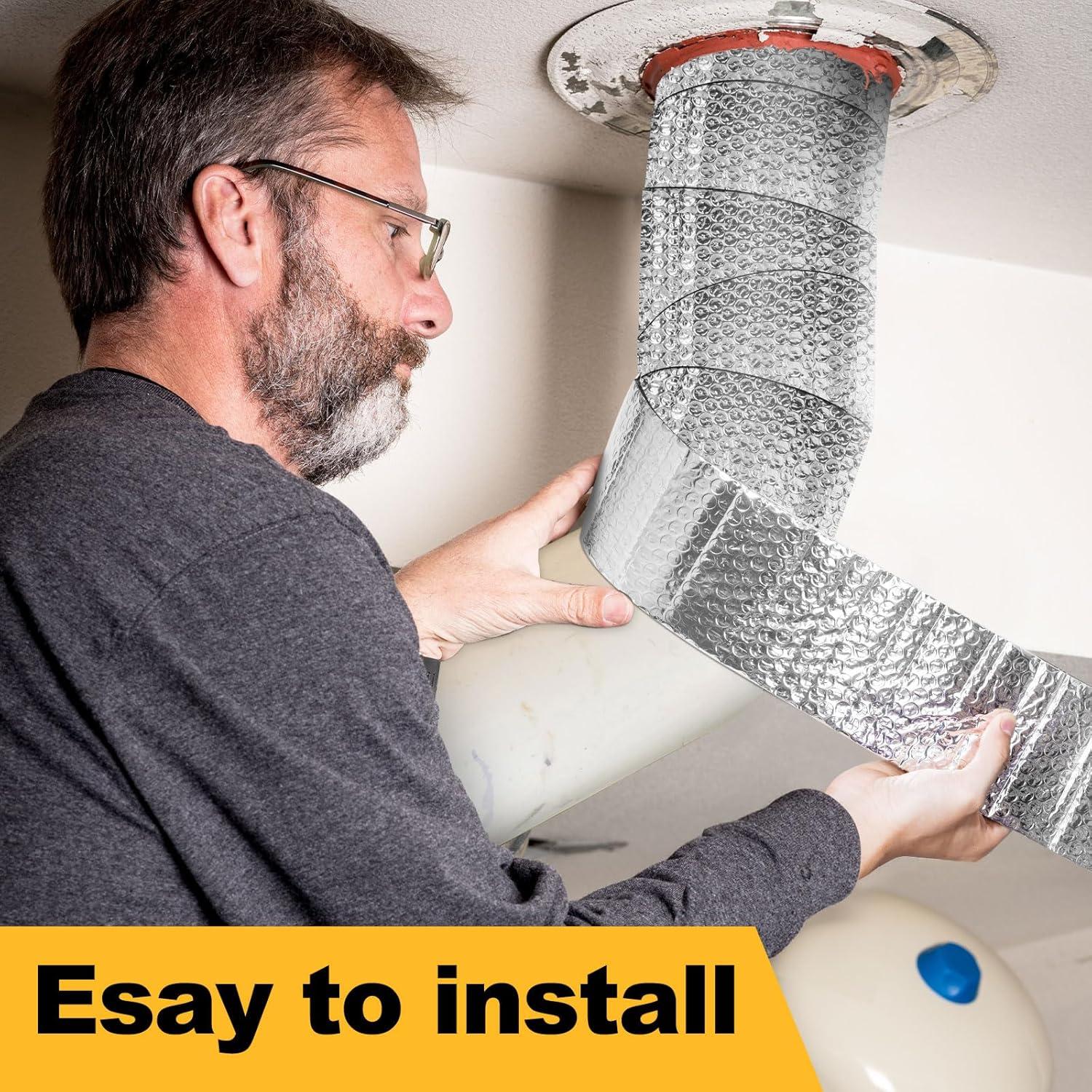 Cinta de Aislamiento Doble Burbuja DEMEDO 10.16 cm x 5.03 m