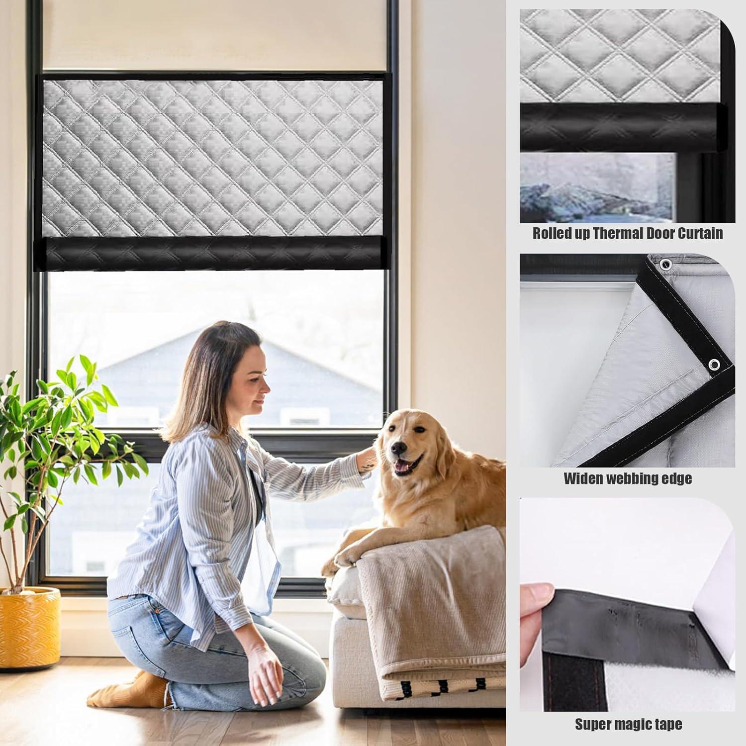 Cortina Aislante Térmica Gris 99 x 150 cm - Hebei Fengxuan