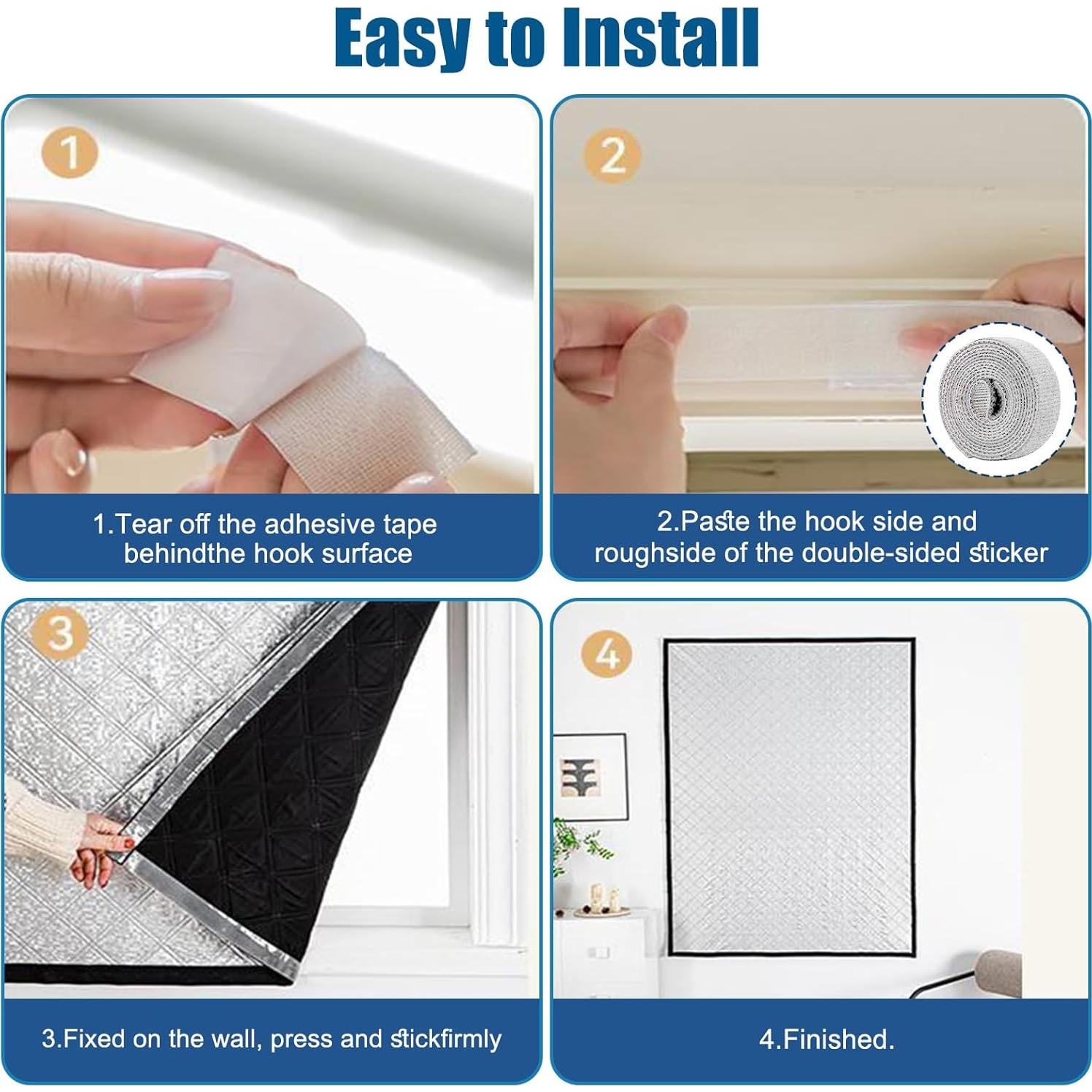 Cortina Aislante Térmica Gris 99 x 150 cm - Hebei Fengxuan