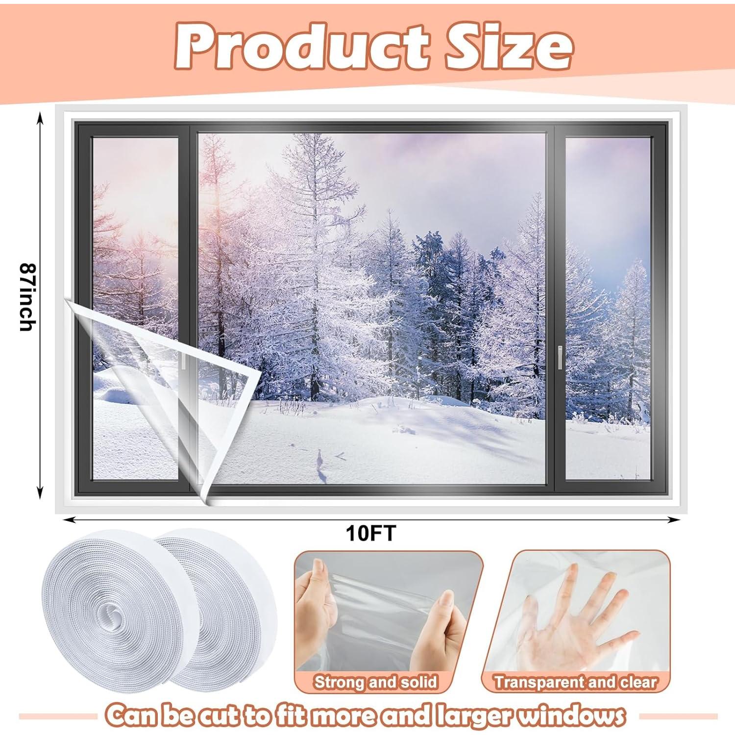 Kit Aislamiento Ventanas 220x300 cm Beeveer Reutilizable