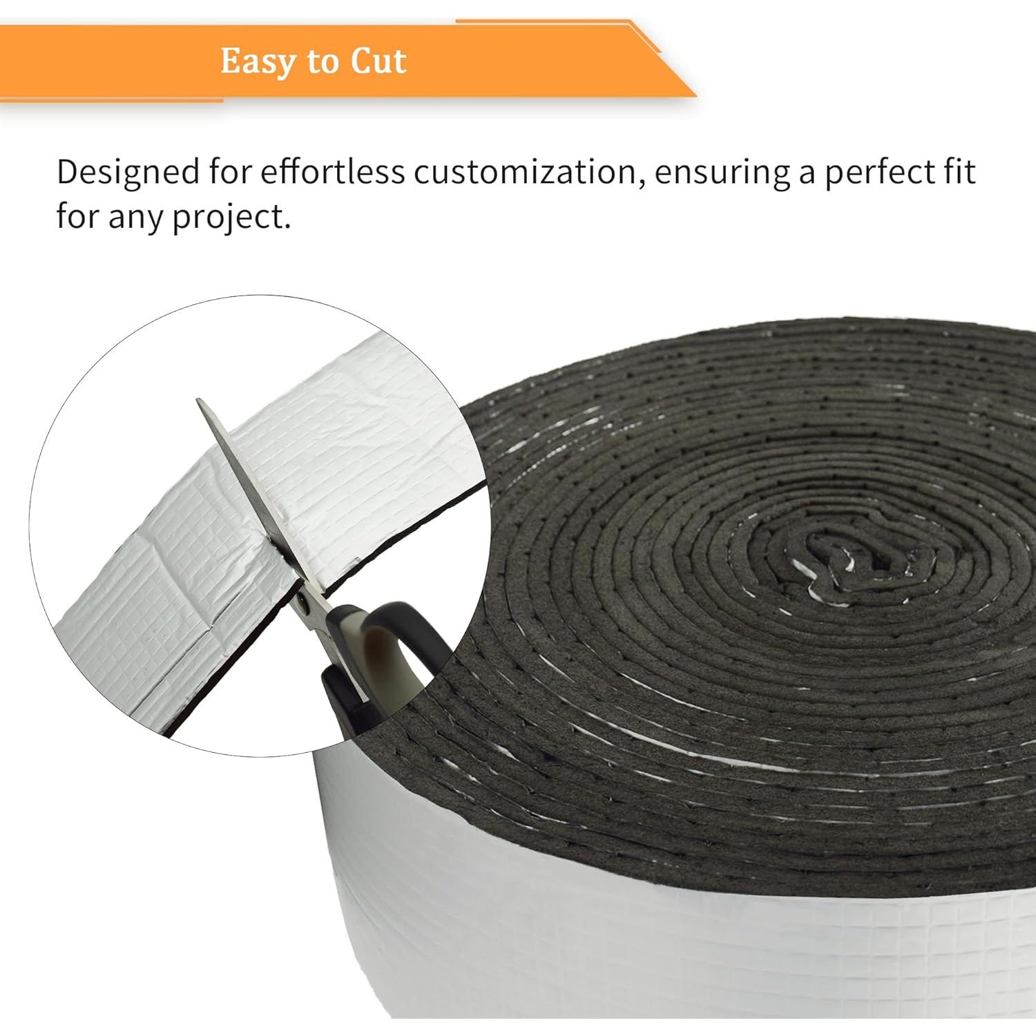 Envoltura de Aislamiento de Tubos DOBTIM 10 cm x 9.75 m