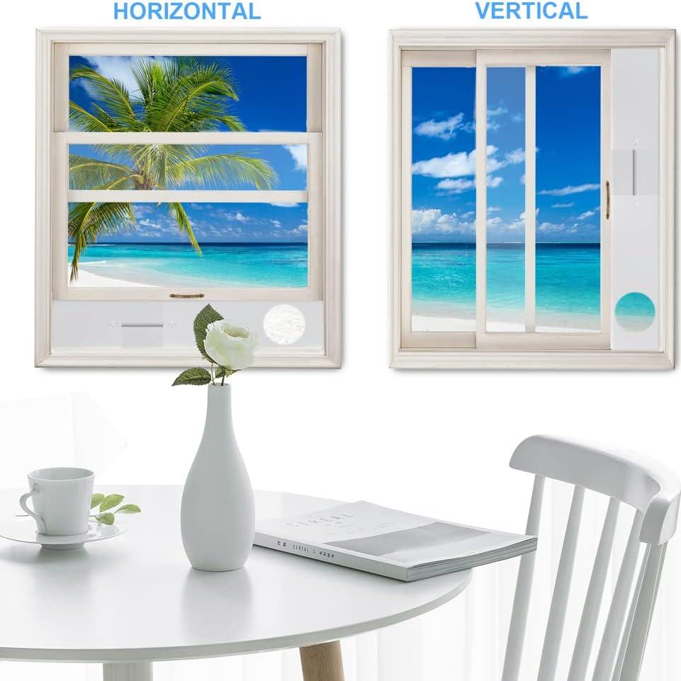 Kit de Ventilación para Ventana de Aire Acondicionado 5.9" PVC