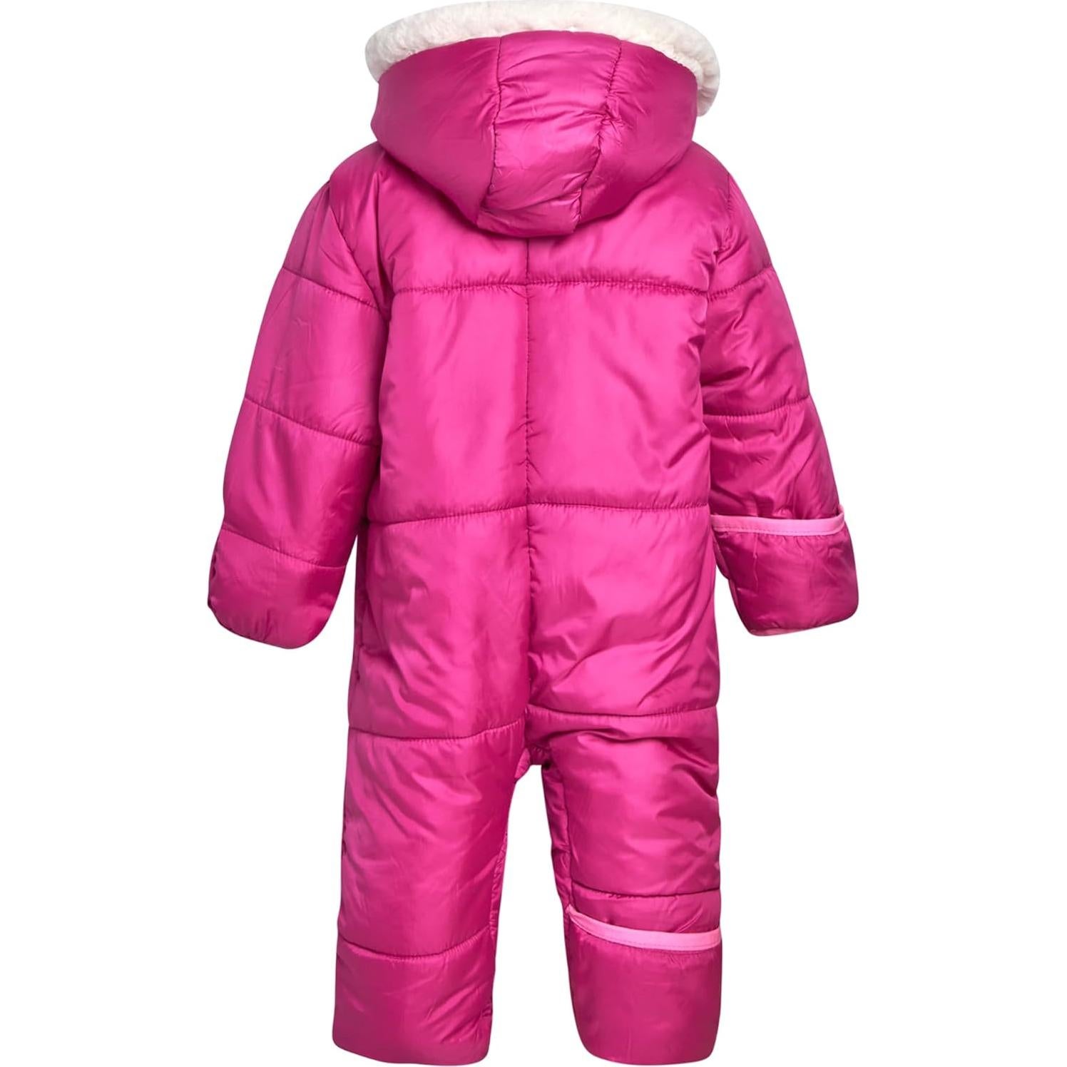 Mono de Nieve para Bebés Niñas Pink Platinum - Invierno 0-3 meses