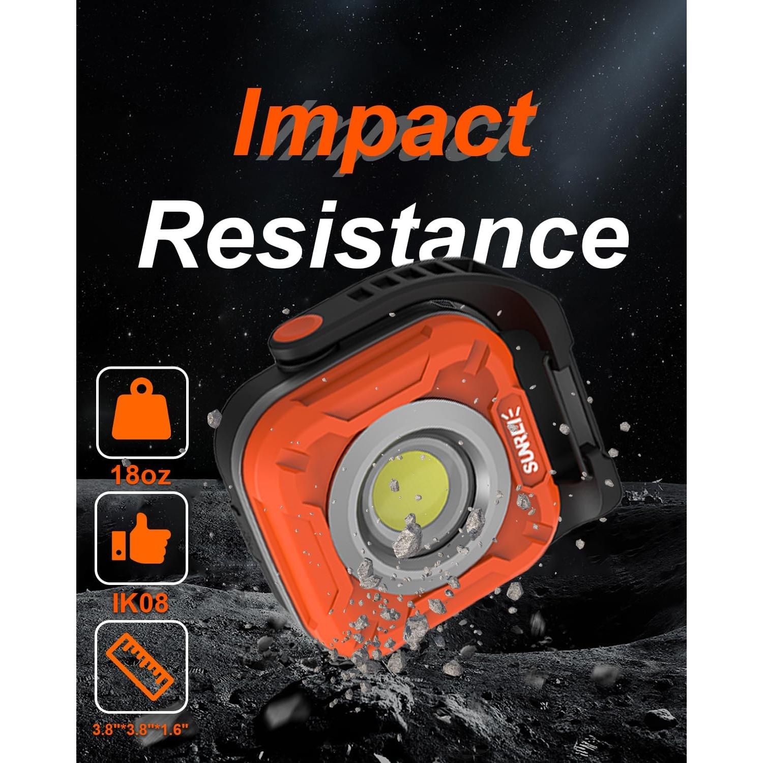 Luz de Trabajo LED SUNREI C1200 Magnética 1300 Lúmenes