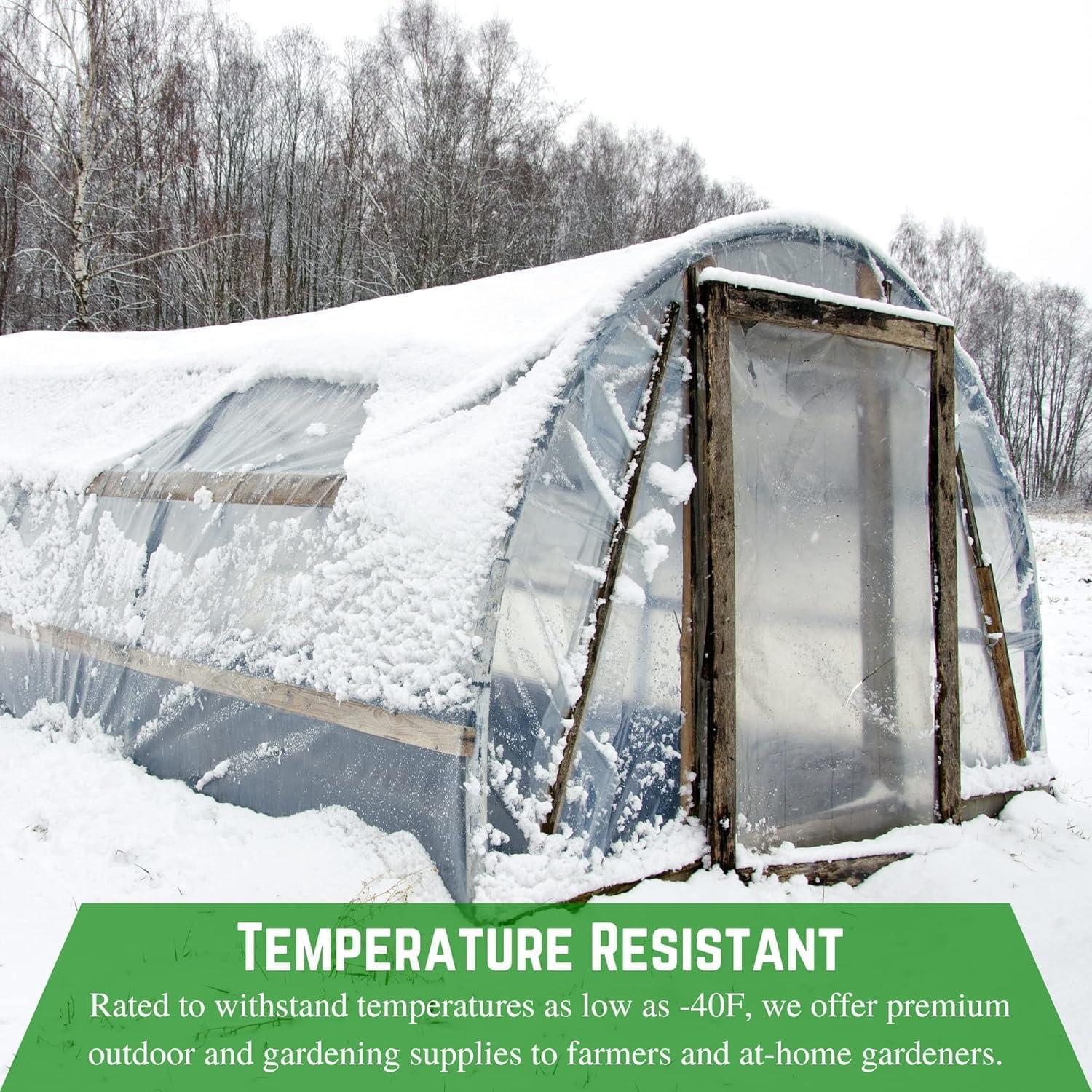 Hoja de Vinilo Transparente 15 Mil 1.22 m x 1.07 m Farm Plastic