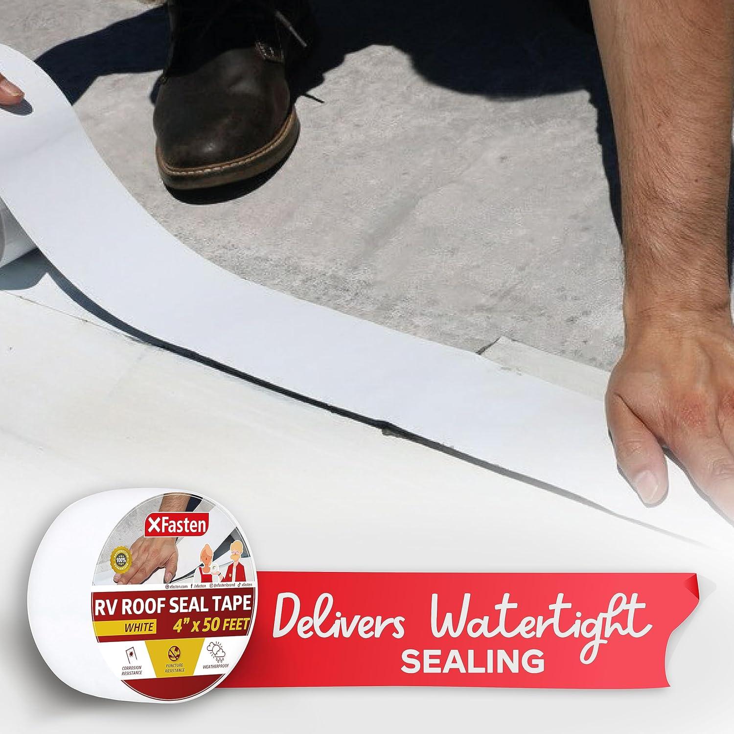 Cinta de Reparación para Techos de RV XFasten 10.16 cm x 15.24 m