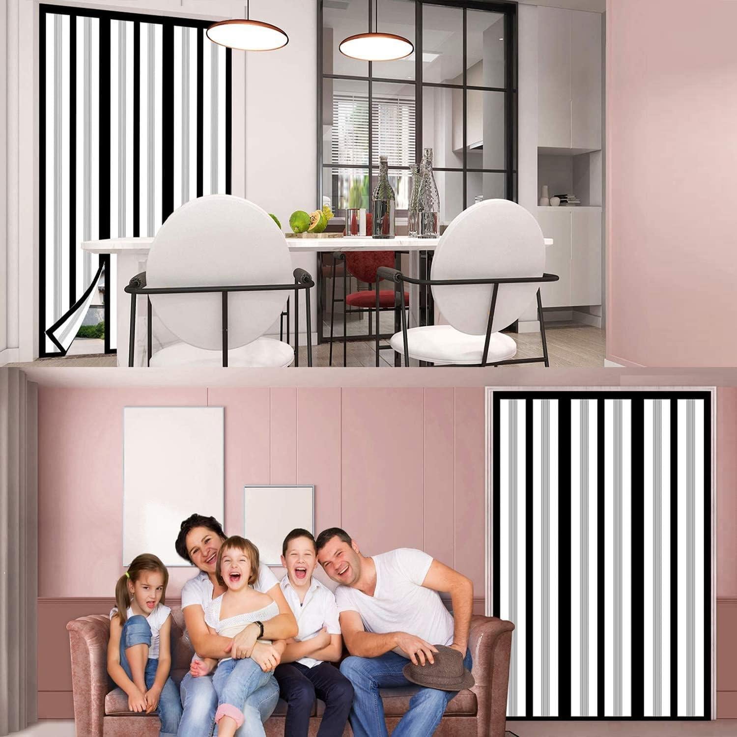 Cortina de Puerta Aislada Magnética SANJIANKER 183x203 cm