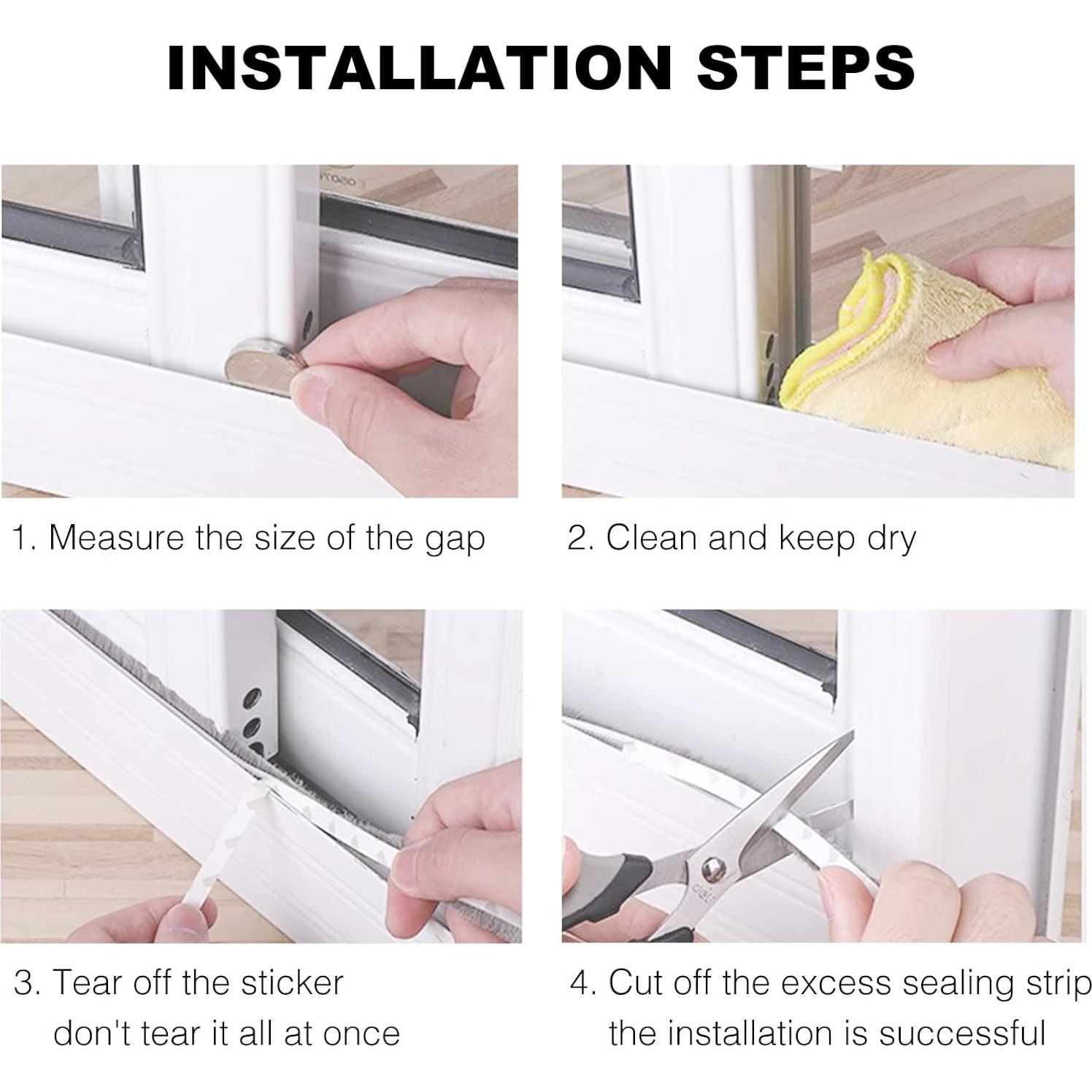 Cinta de Sellado Autoadhesiva de Fieltro Eiarrnp 9mm x 10m