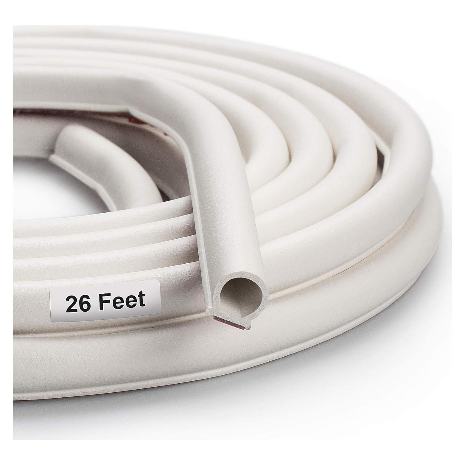 Tira de sellado SZZSAF 7.92m blanca autoadhesiva para puertas